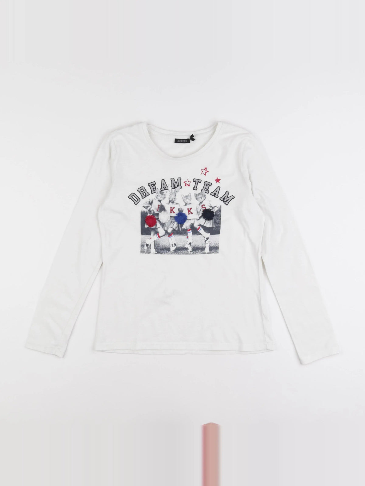 IKKS - tee-shirt blanc - 10 ans