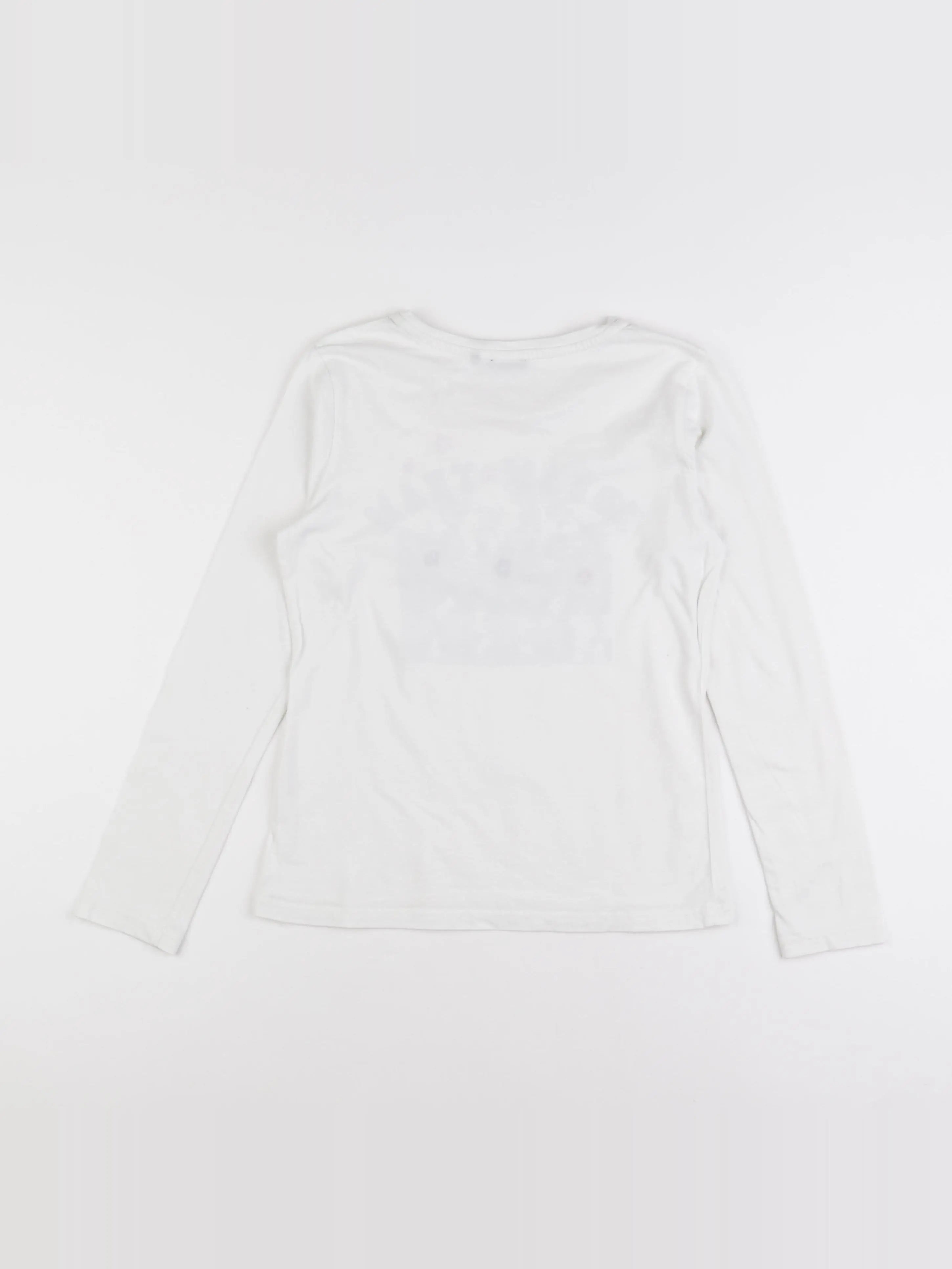 IKKS - tee-shirt blanc - 10 ans