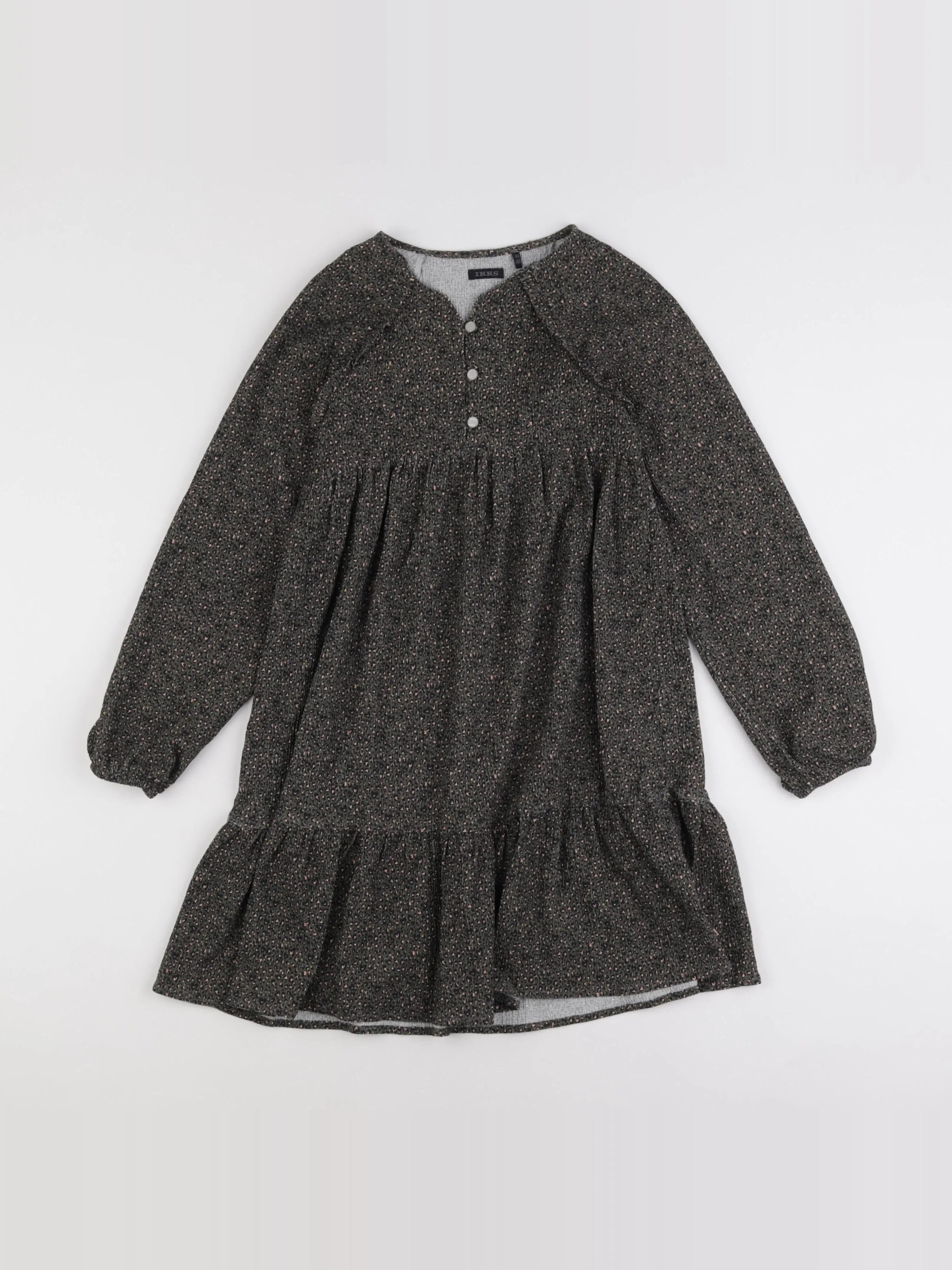 IKKS - robe vert - 10 ans