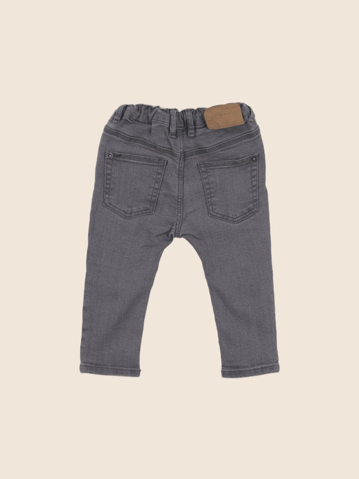 Zara - jean gris - 6/9 mois