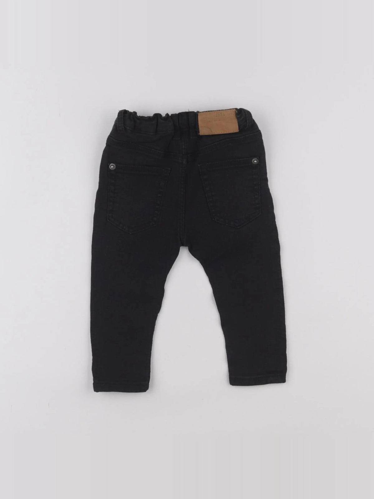 Zara - jean noir - 6/9 mois