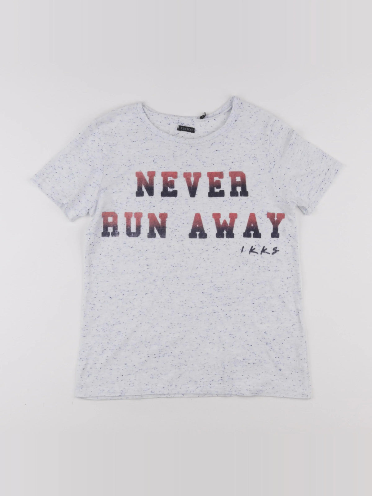 IKKS - tee-shirt gris - 10 ans