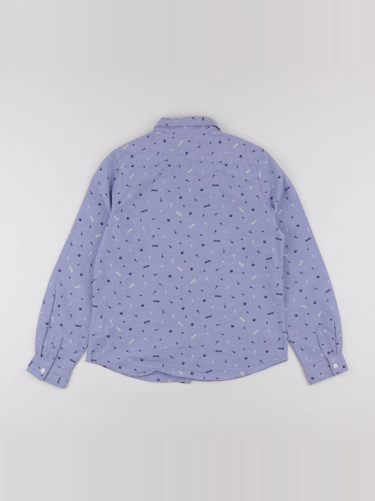 IKKS - chemise bleu - 10 ans