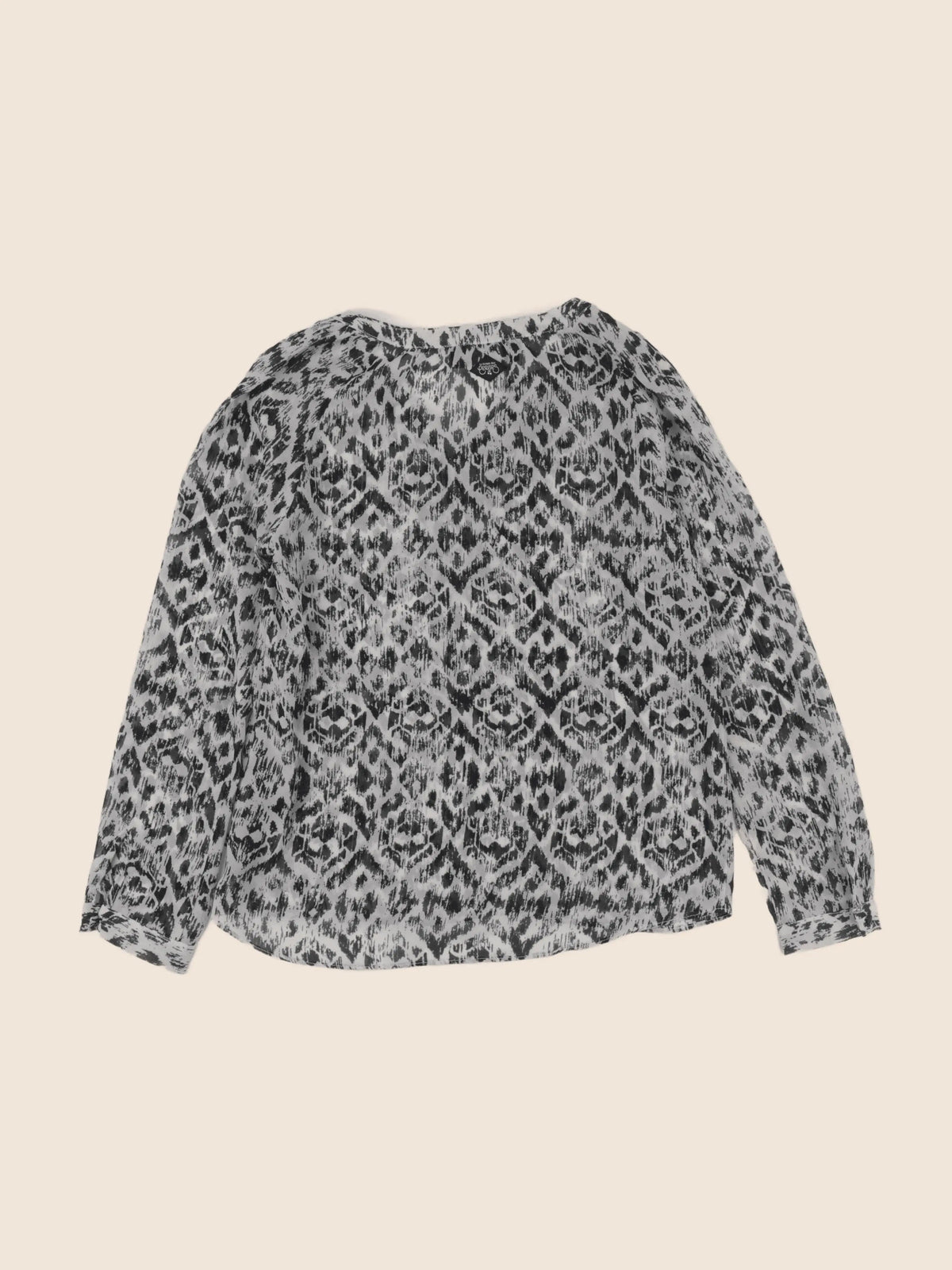 Le temps des cerises  - blouse noir, beige - 10 ans