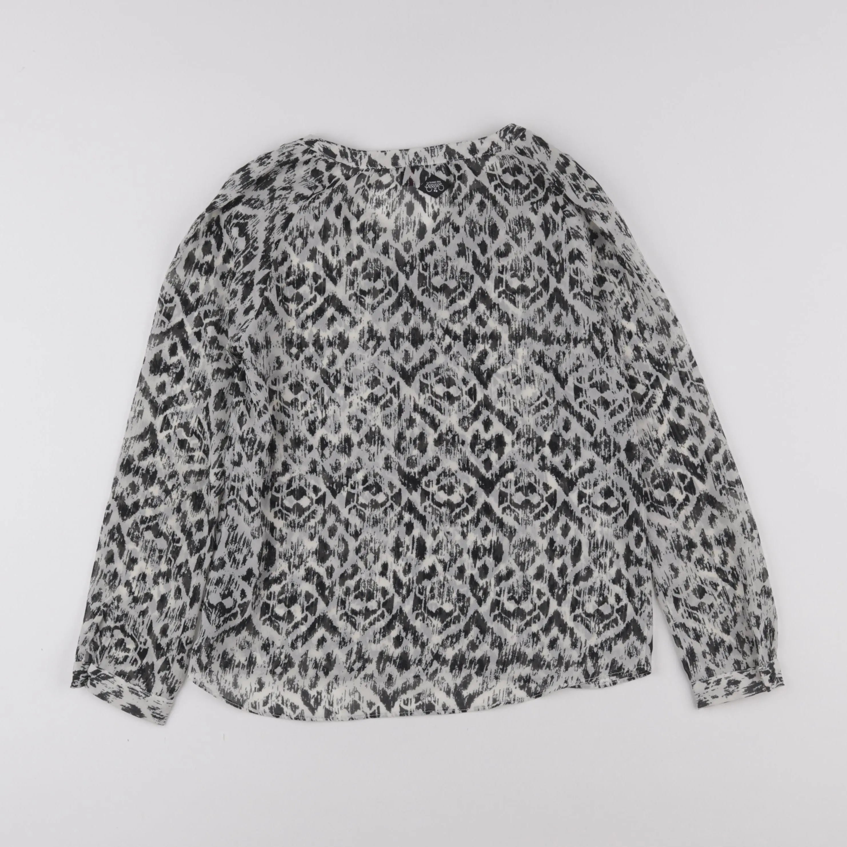 Le temps des cerises  - blouse noir, beige - 10 ans
