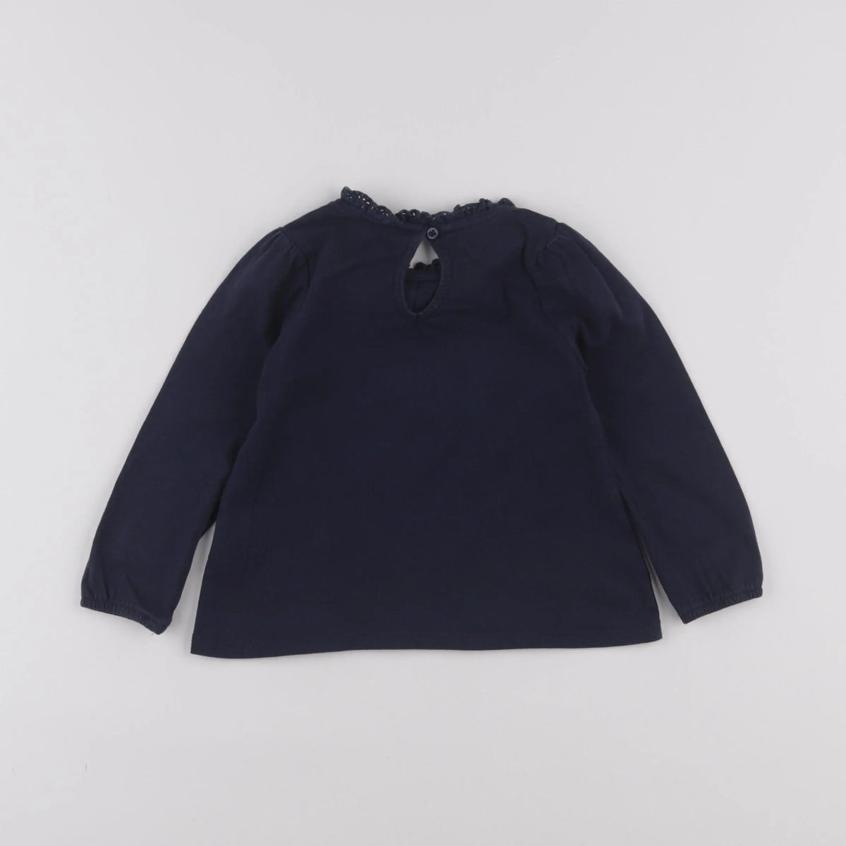 Vertbaudet - tee-shirt bleu - 2 ans