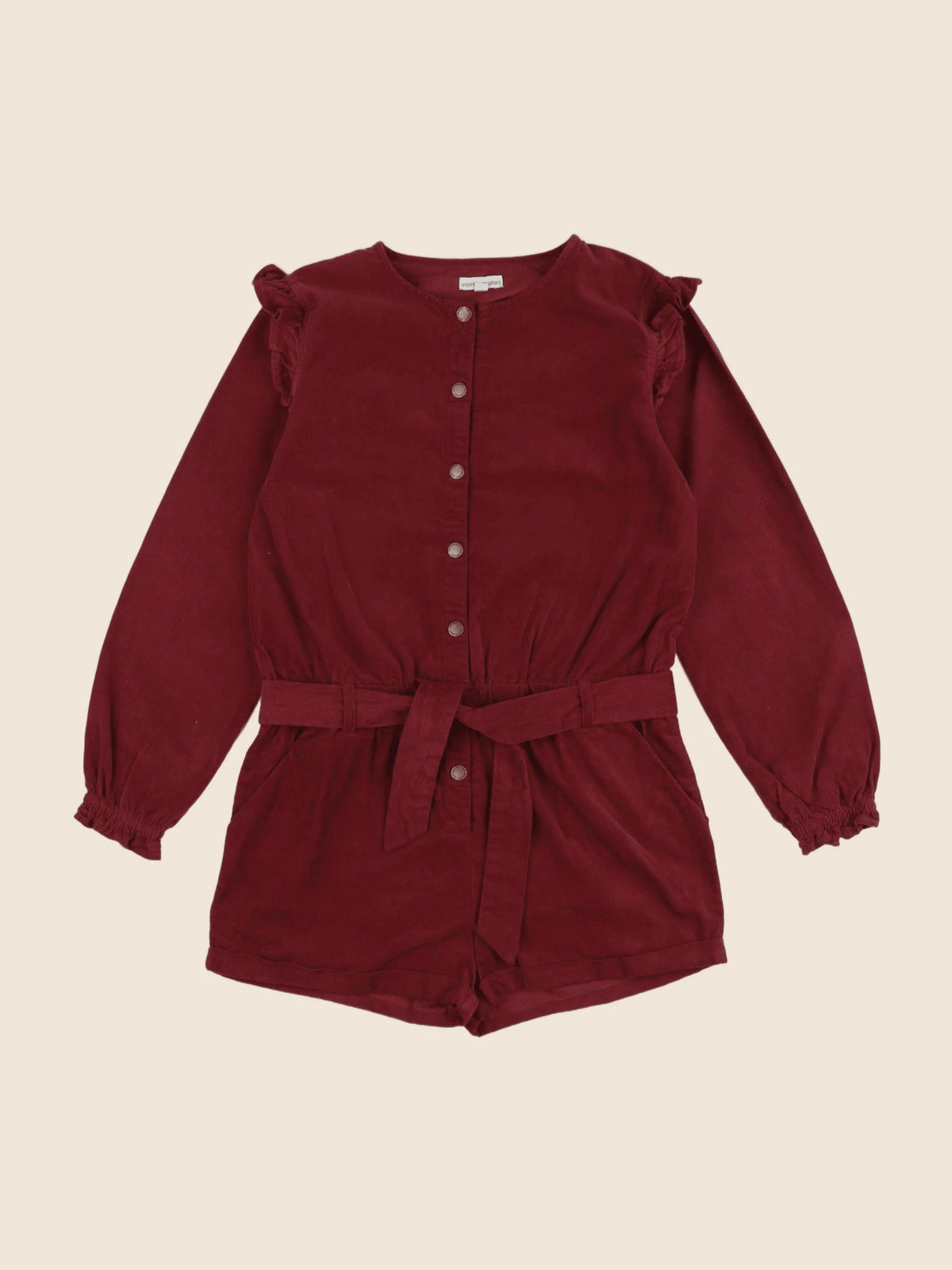 Vertbaudet - combinaison rouge - 14 ans