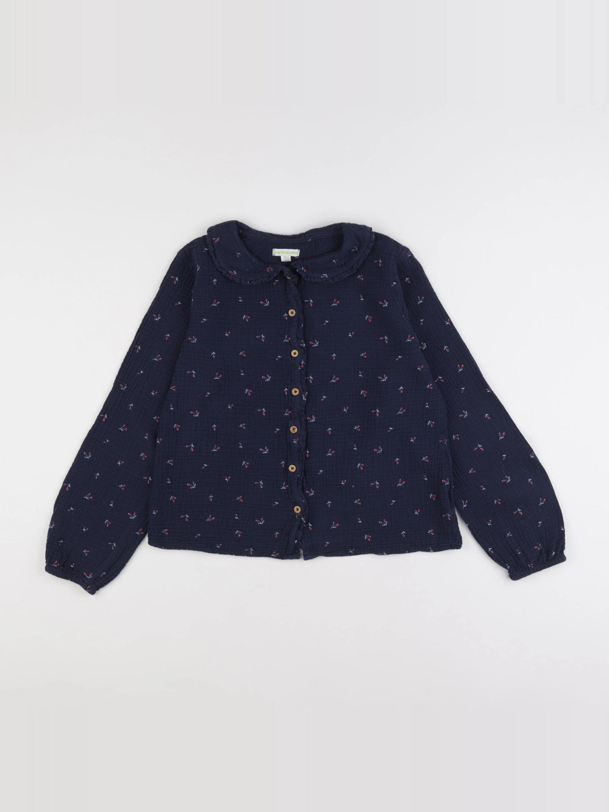 Vertbaudet - blouse bleu - 14 ans