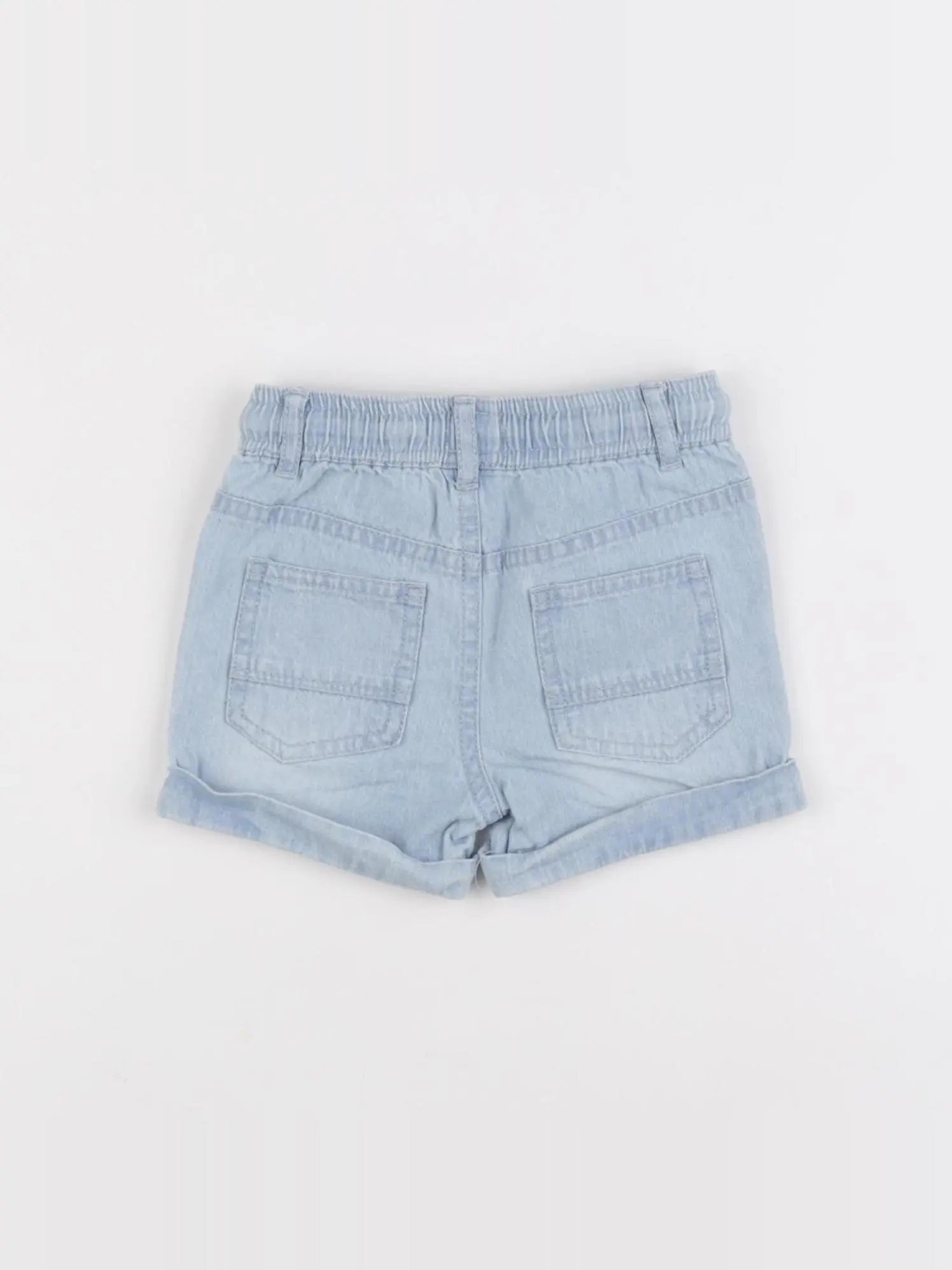 Vertbaudet - short bleu - 9 mois