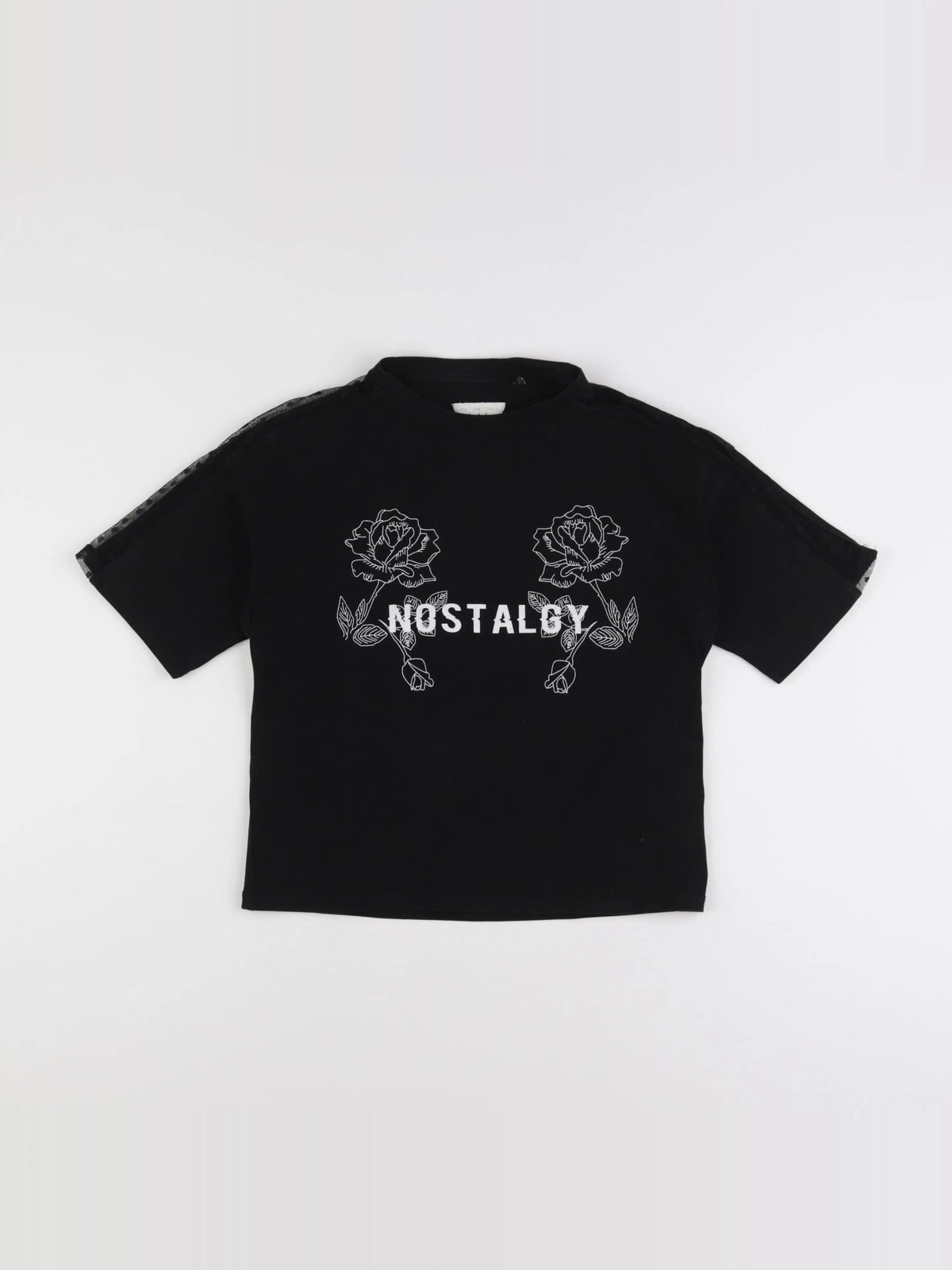 IKKS - tee-shirt noir - 10 ans