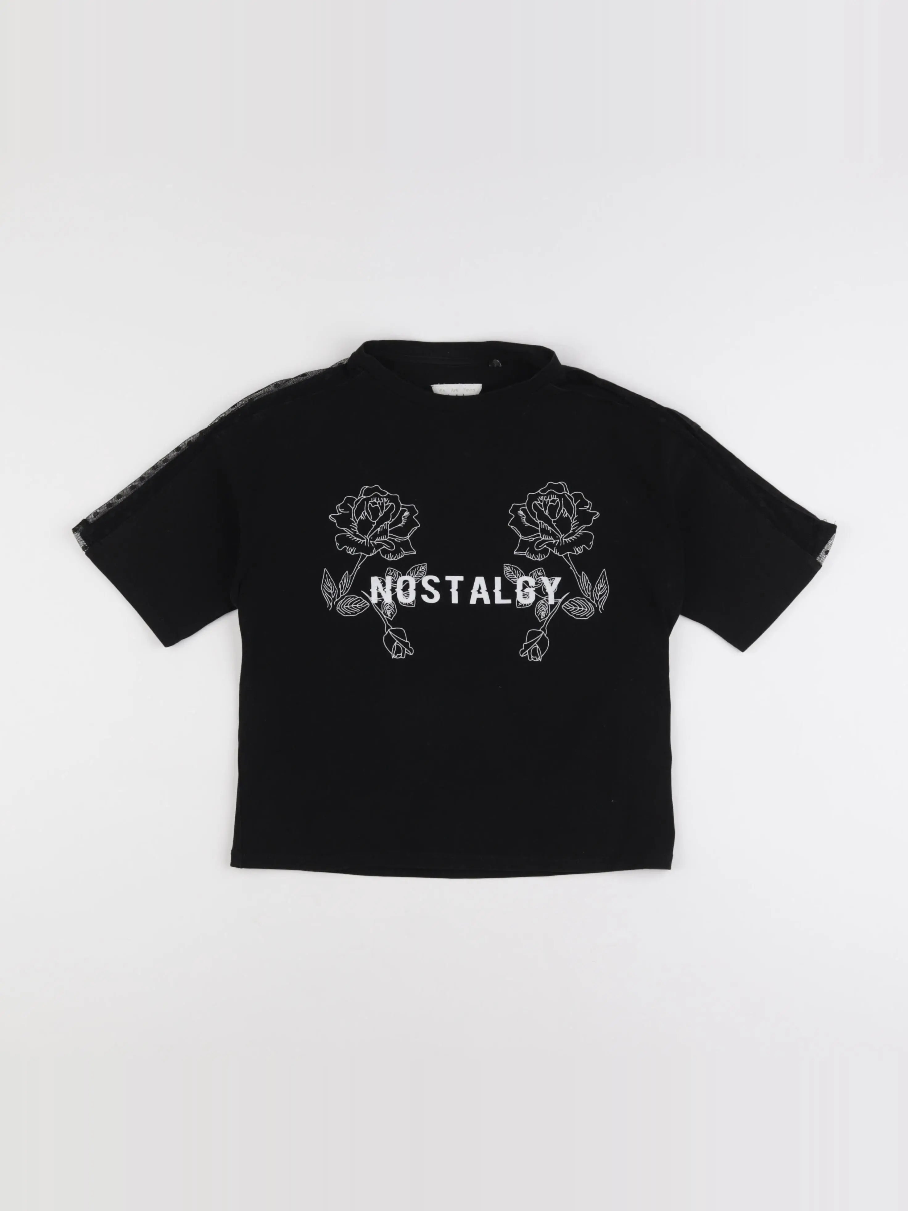 IKKS - tee-shirt noir - 10 ans