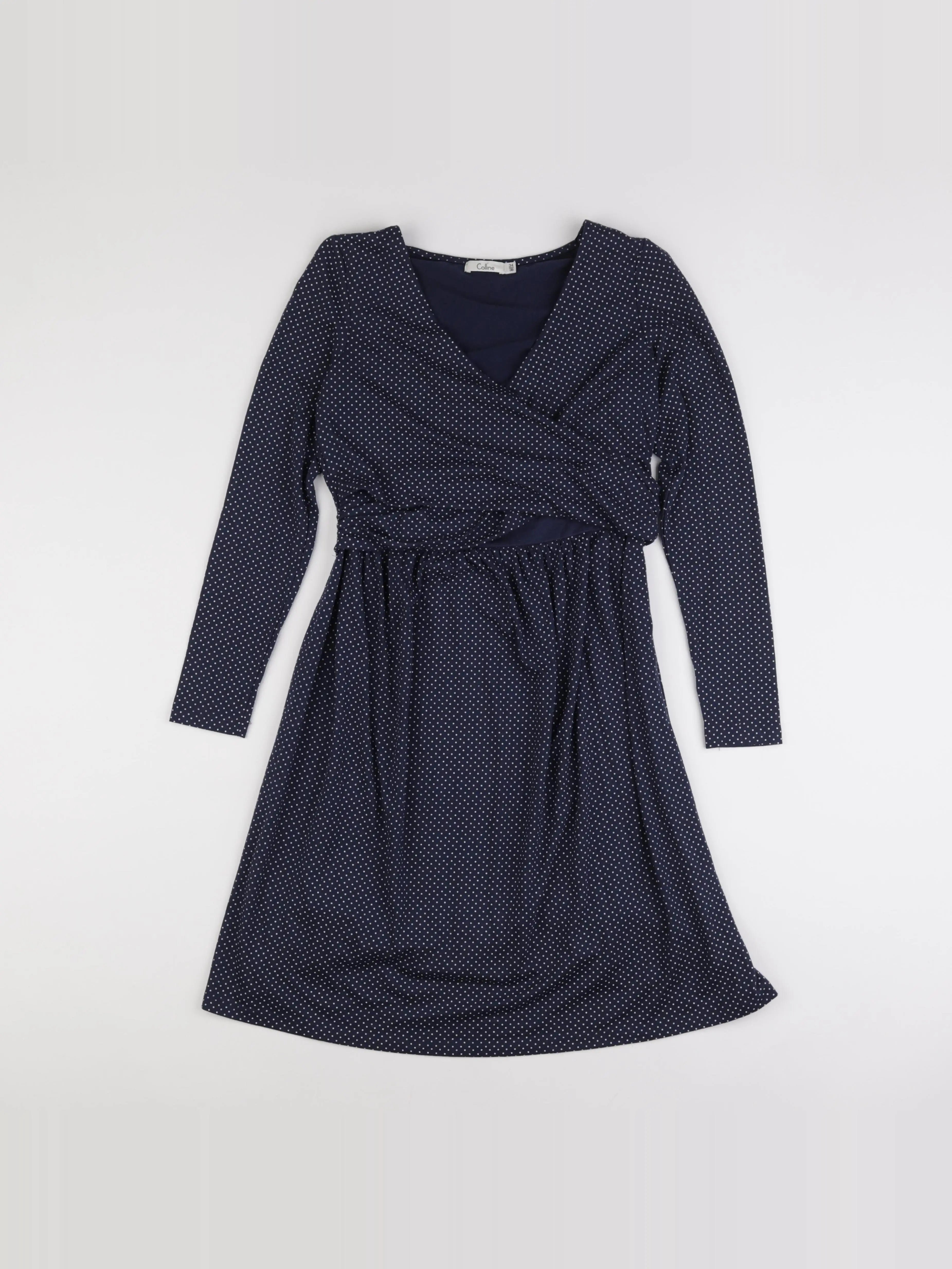 Vertbaudet - robe grossesse bleu - 34 à 36