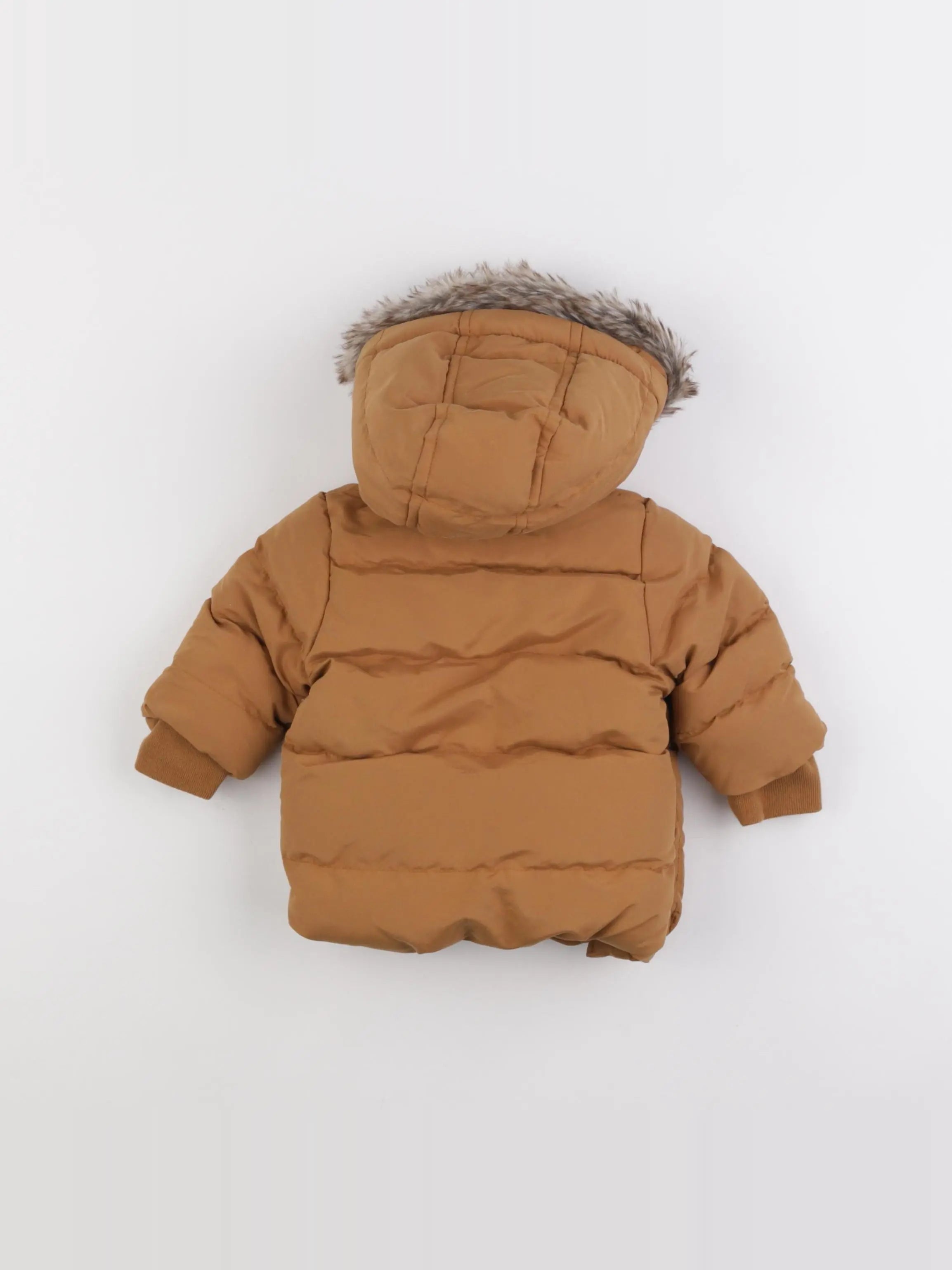 Vertbaudet - doudoune marron - 3 mois