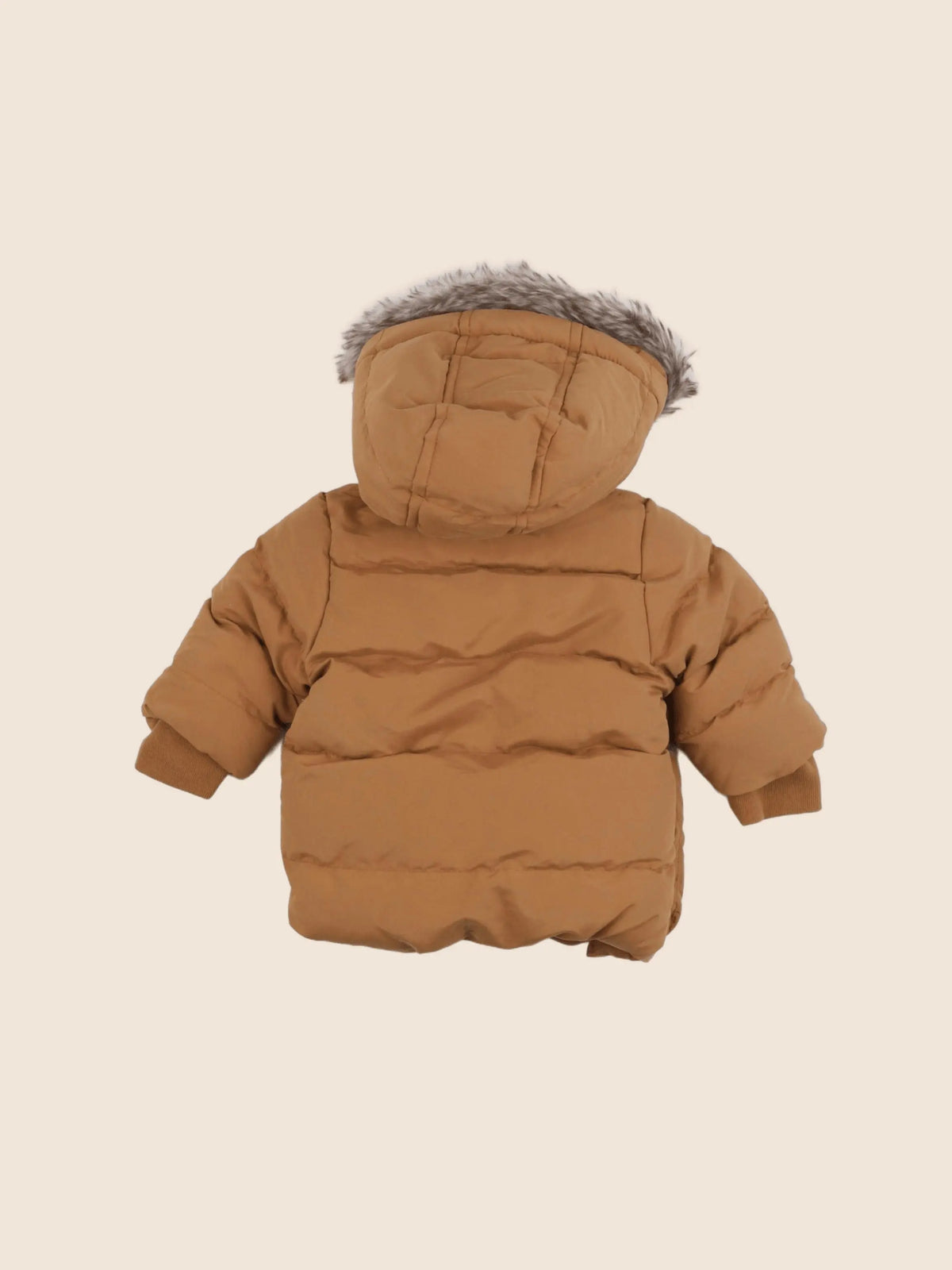 Vertbaudet - doudoune marron - 3 mois