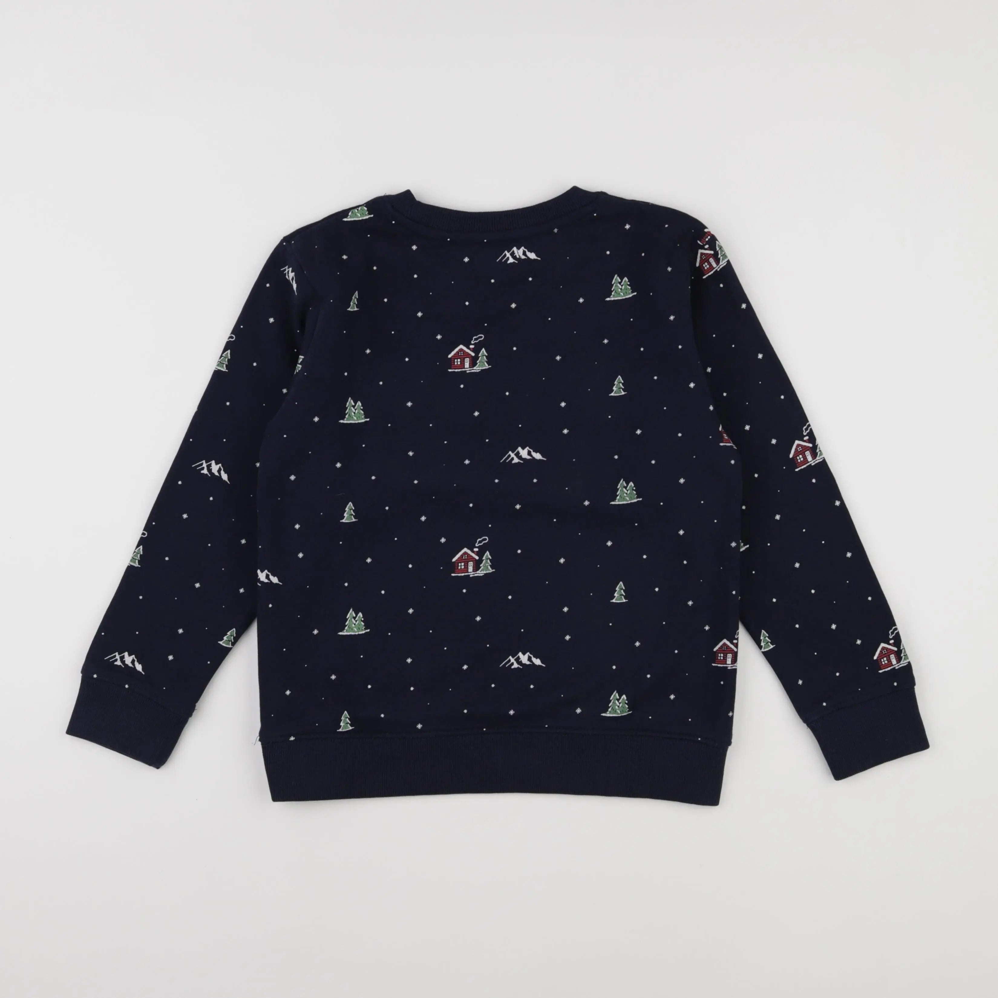 Vertbaudet - sweat bleu - 10 ans