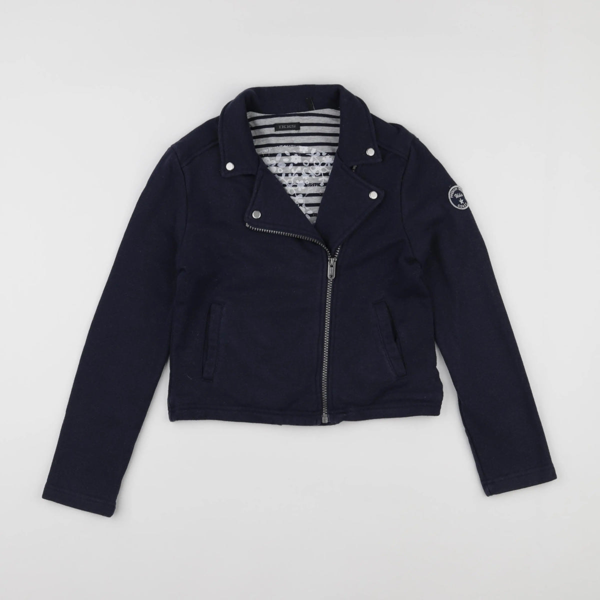 IKKS - veste bleu - 10 ans
