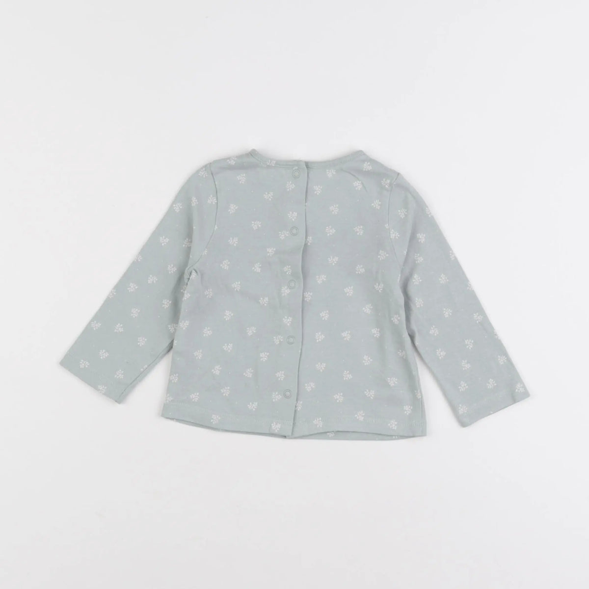 Vertbaudet - tee-shirt vert - 6 mois