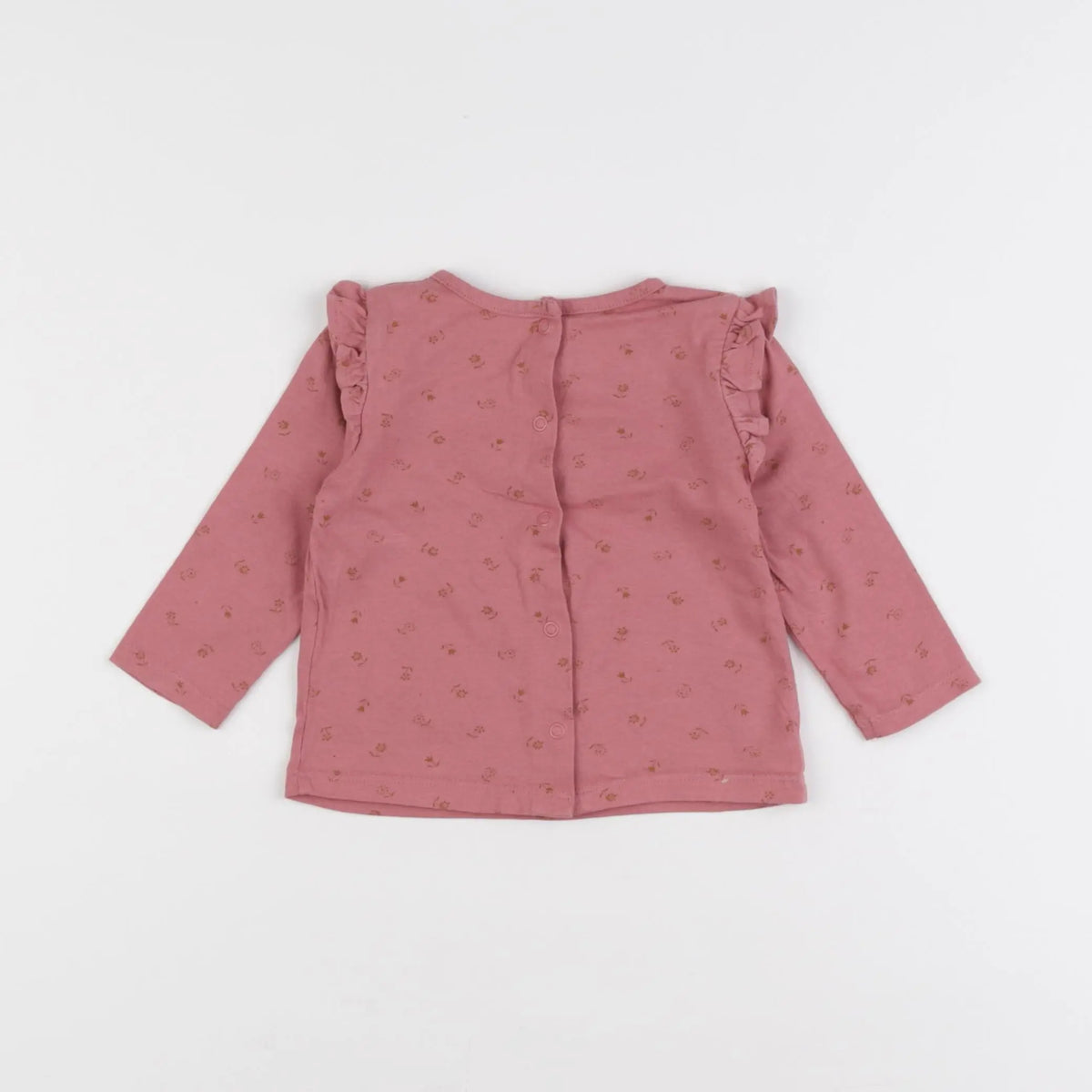 Vertbaudet - tee-shirt rose - 6 mois