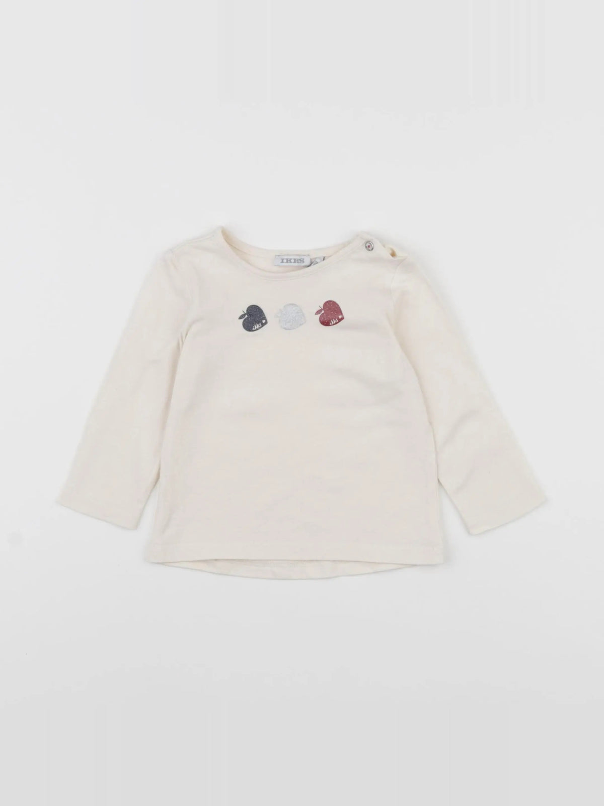 IKKS - tee-shirt beige - 12 mois