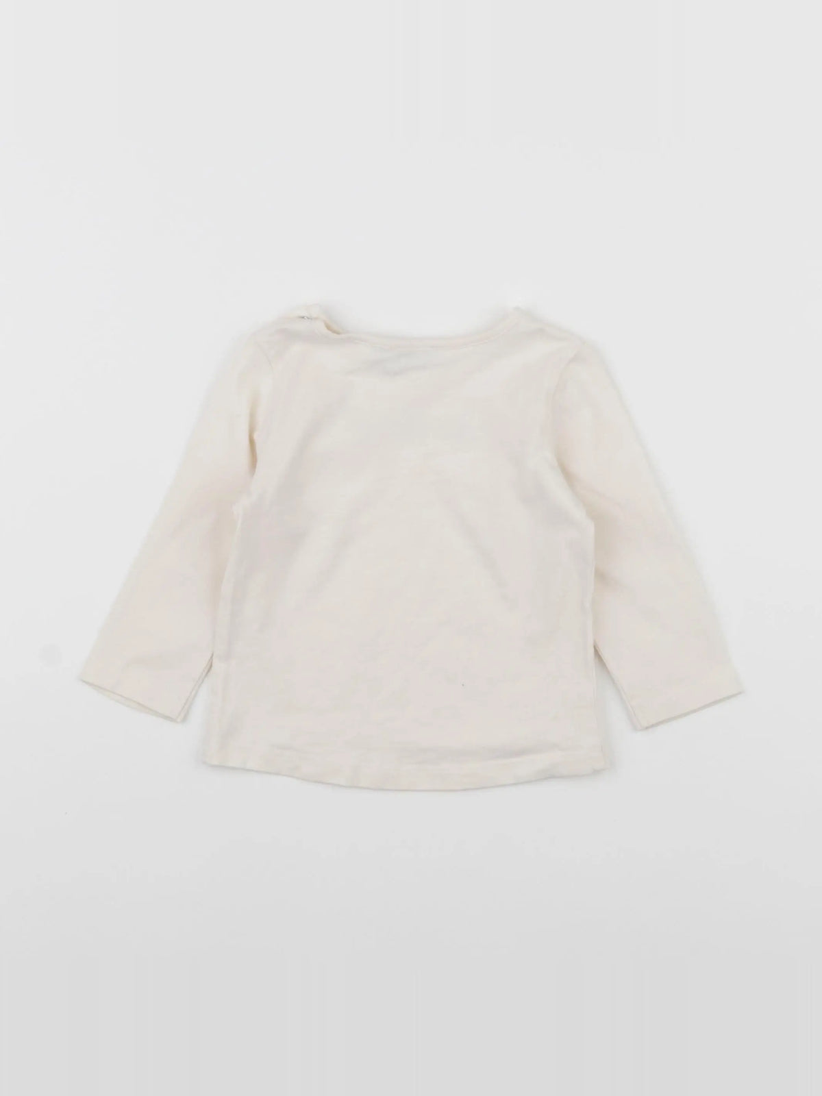 IKKS - tee-shirt beige - 12 mois