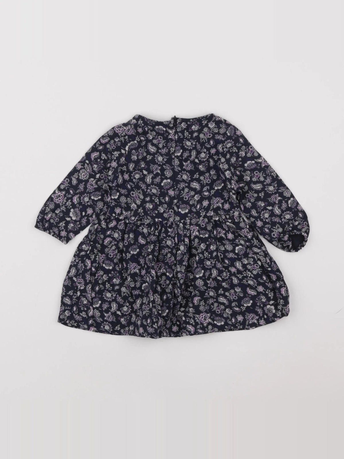 IKKS - robe bleu, violet - 6 mois