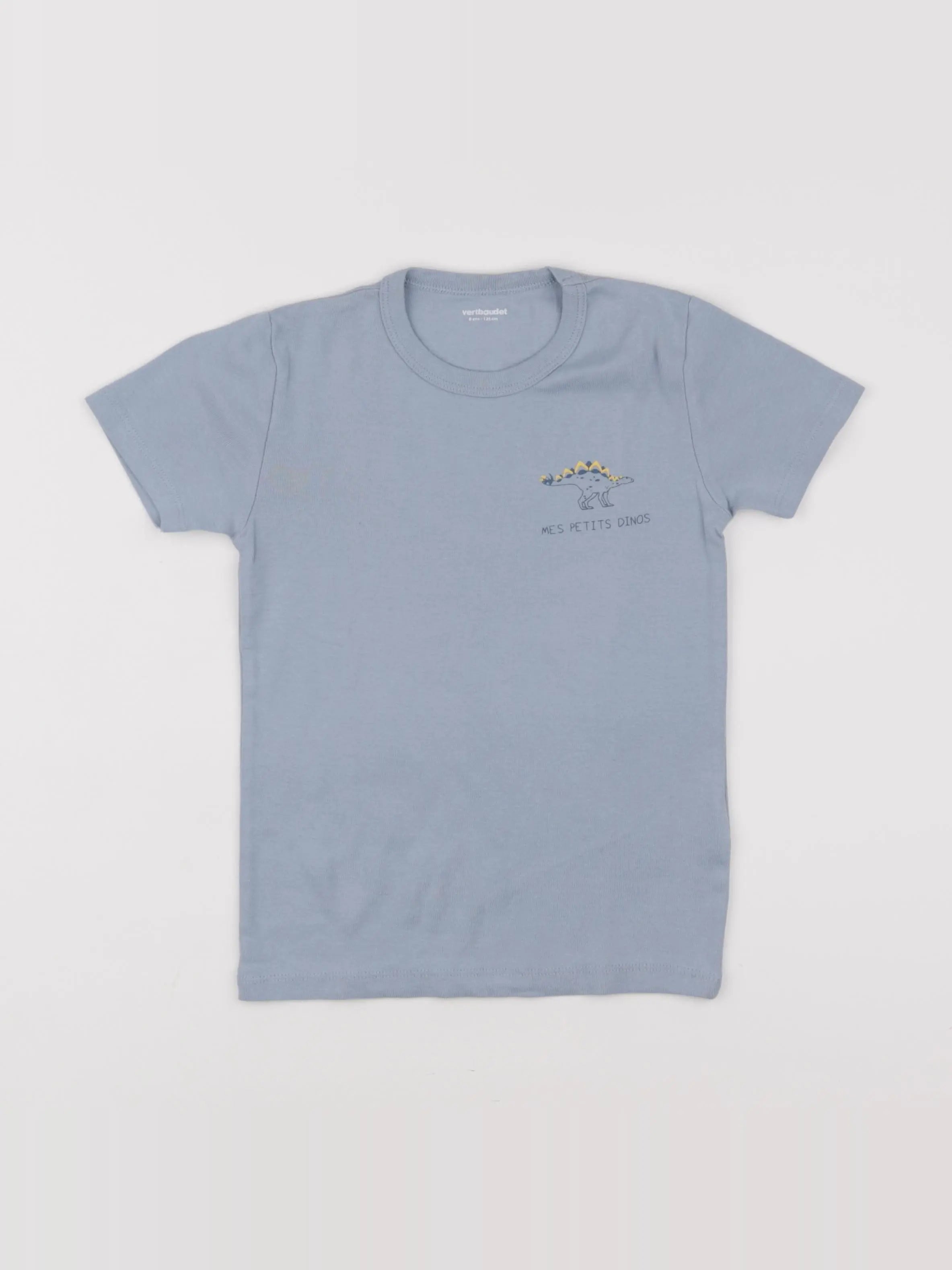 Vertbaudet - maillot de corps bleu - 8 ans