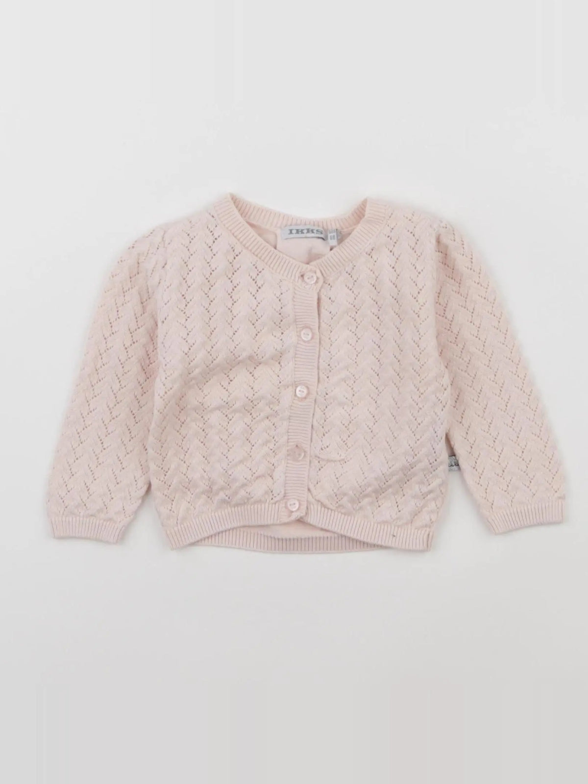 IKKS - gilet rose - 6 mois