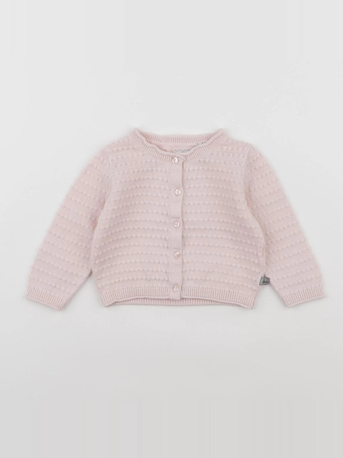 IKKS - gilet rose - 6 mois