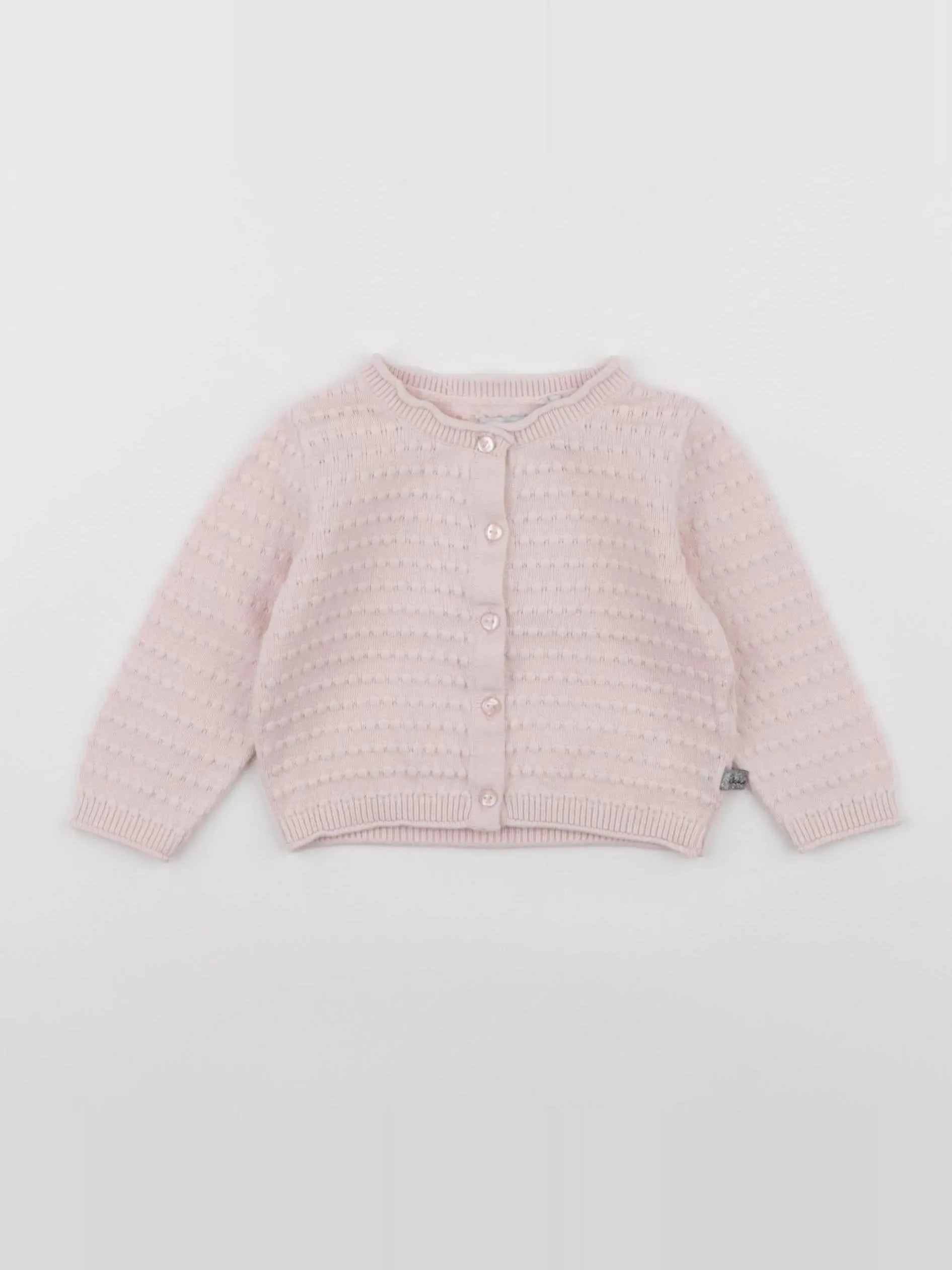 IKKS - gilet rose - 6 mois
