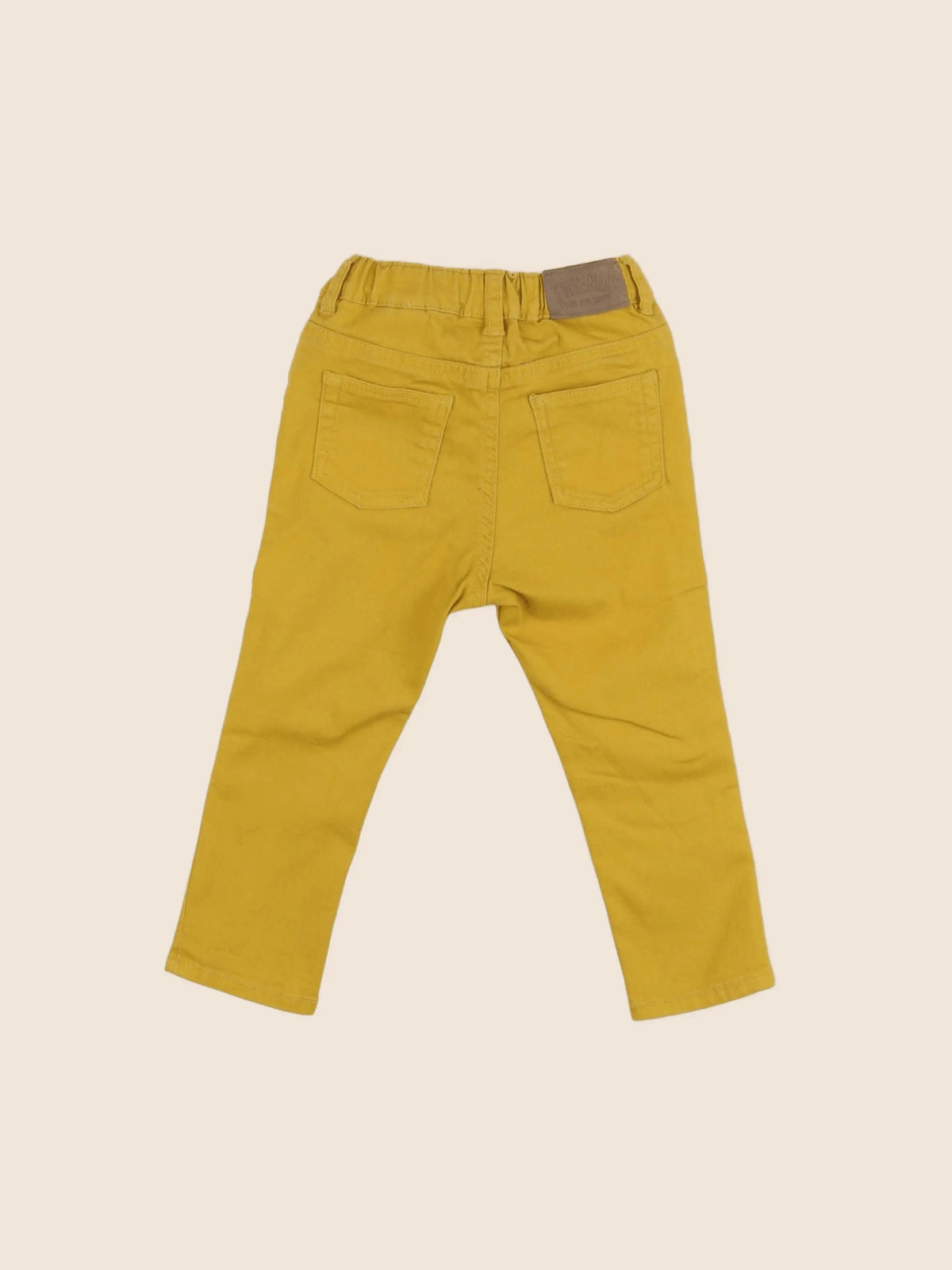 H&M - pantalon jaune - 12/18 mois