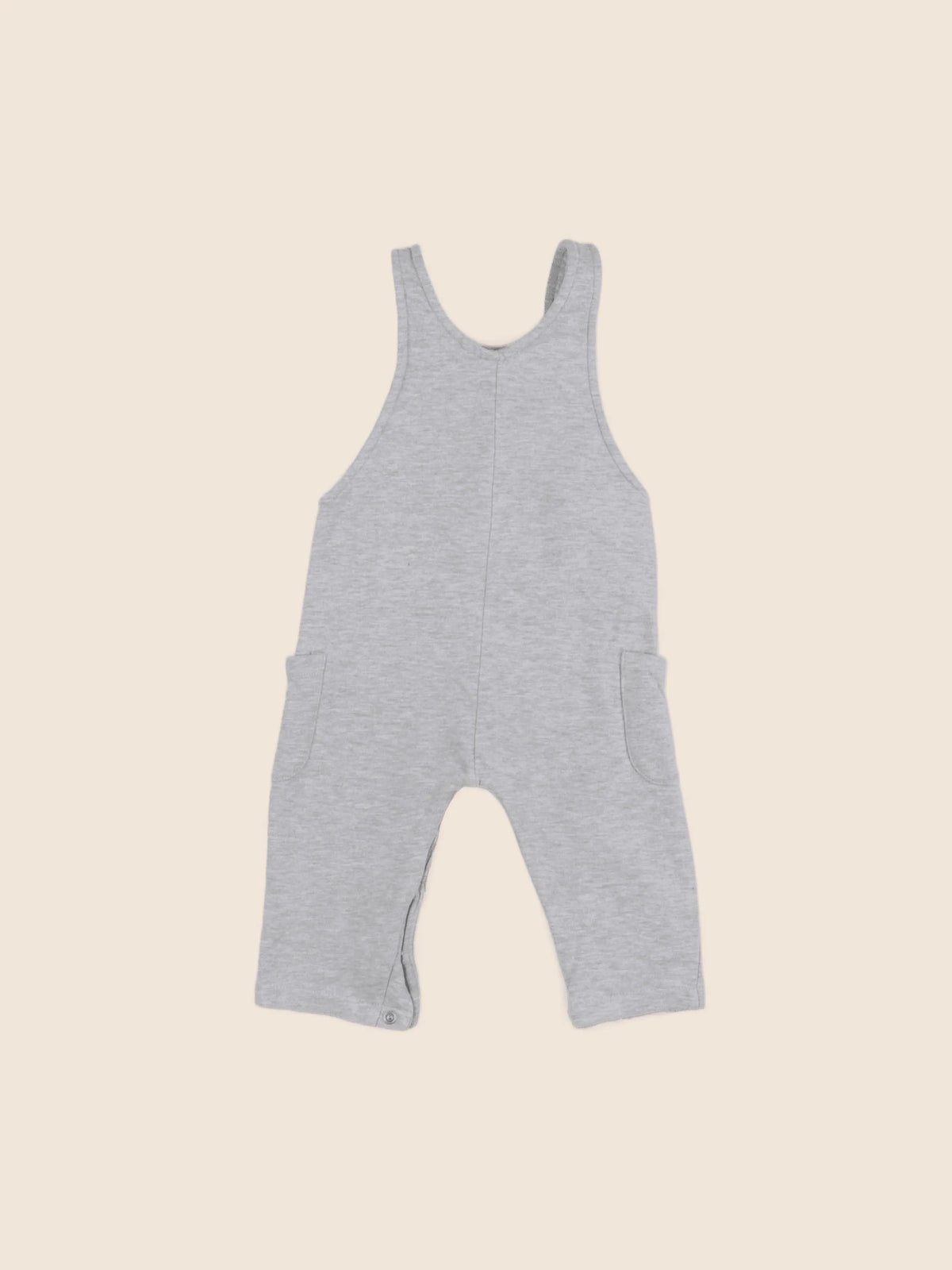 Vertbaudet - salopette gris - 12 mois