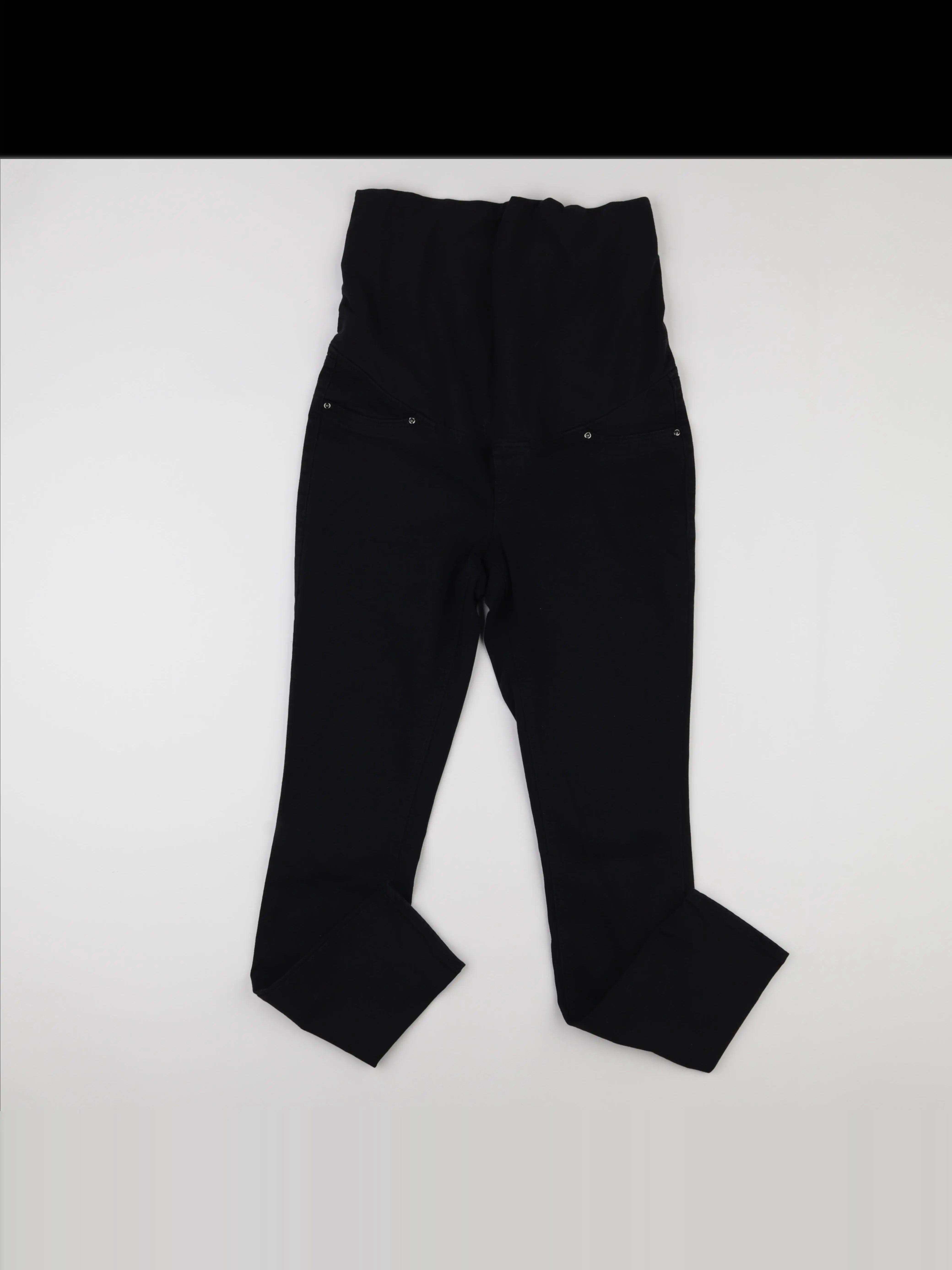 H&M - jean grossesse noir - m