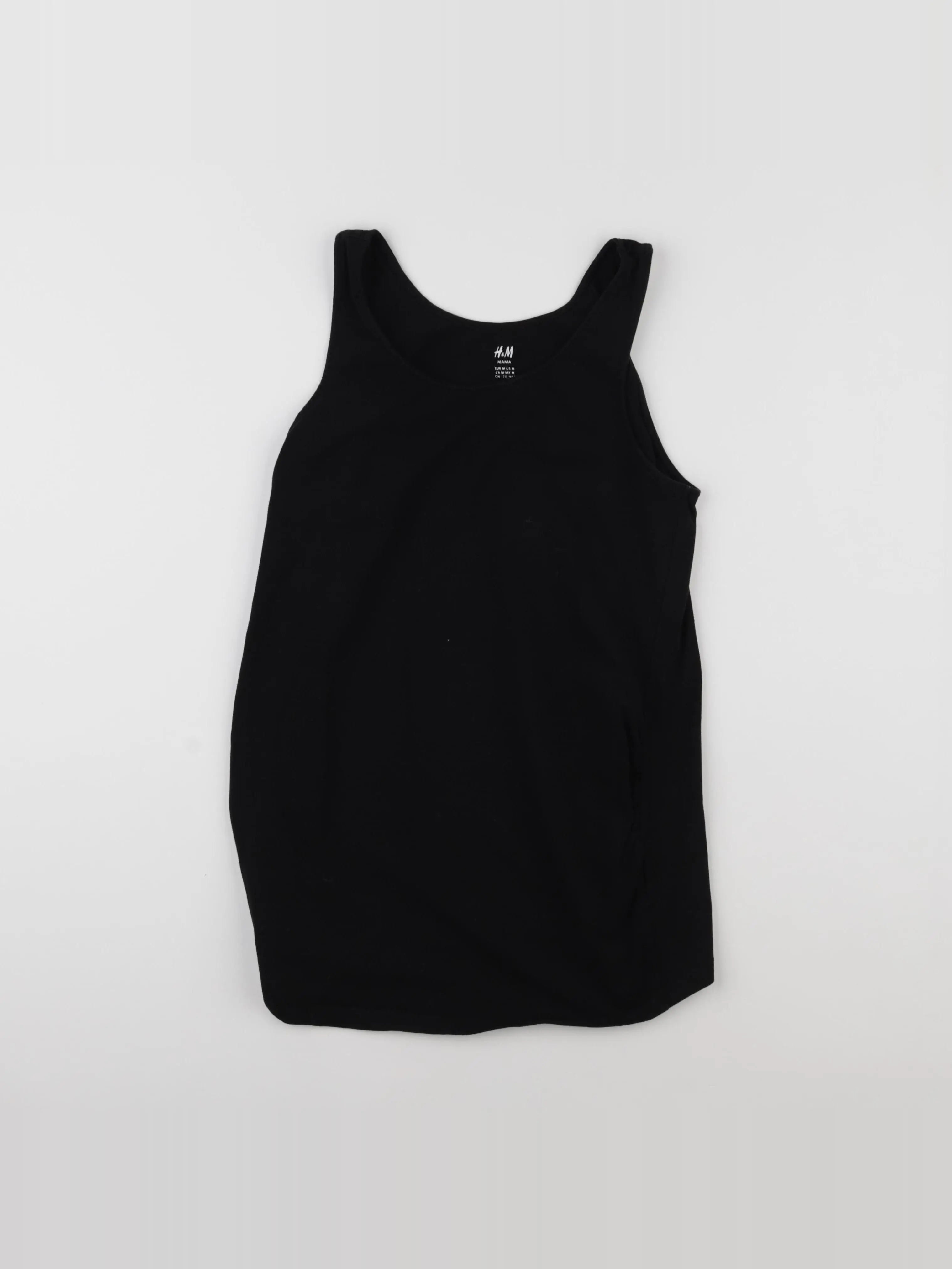 H&M - débardeur grossesse noir - m