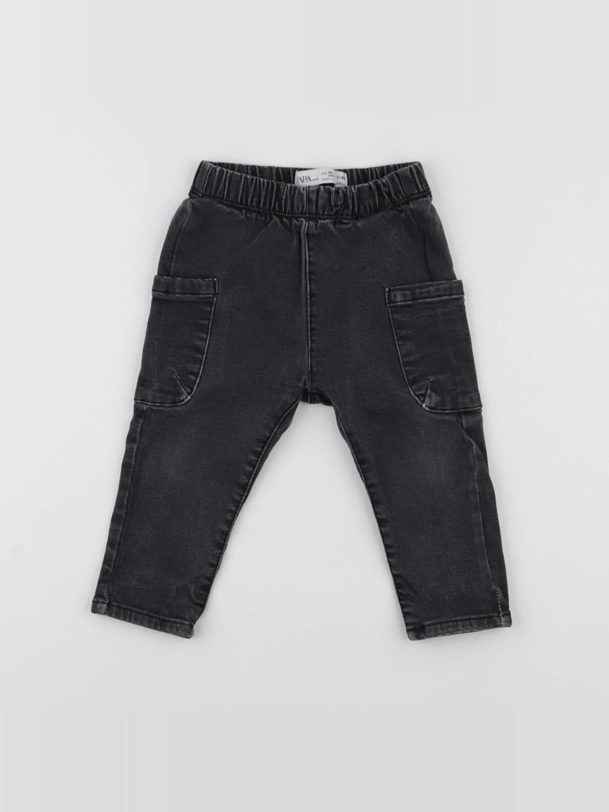 Zara - jean noir - 12/18 mois