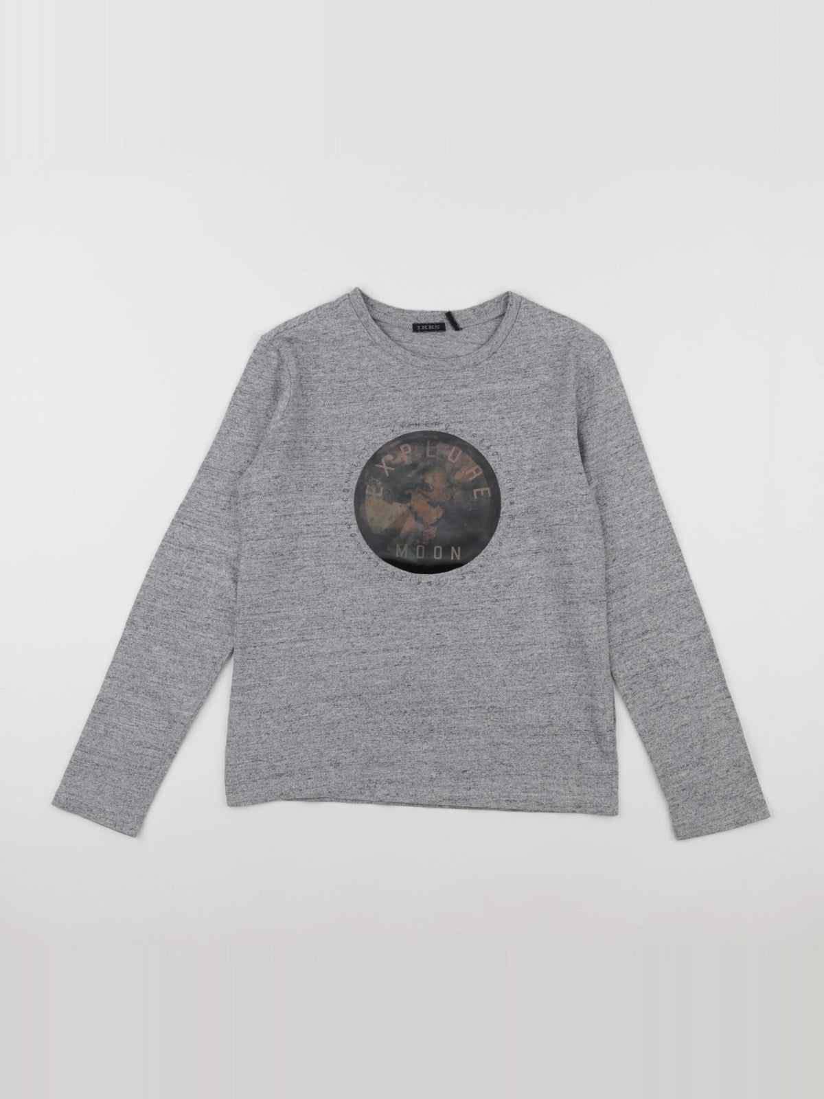 IKKS - tee-shirt gris - 10 ans