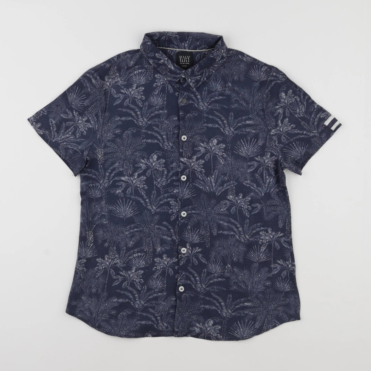 IKKS - chemise bleu - 10 ans