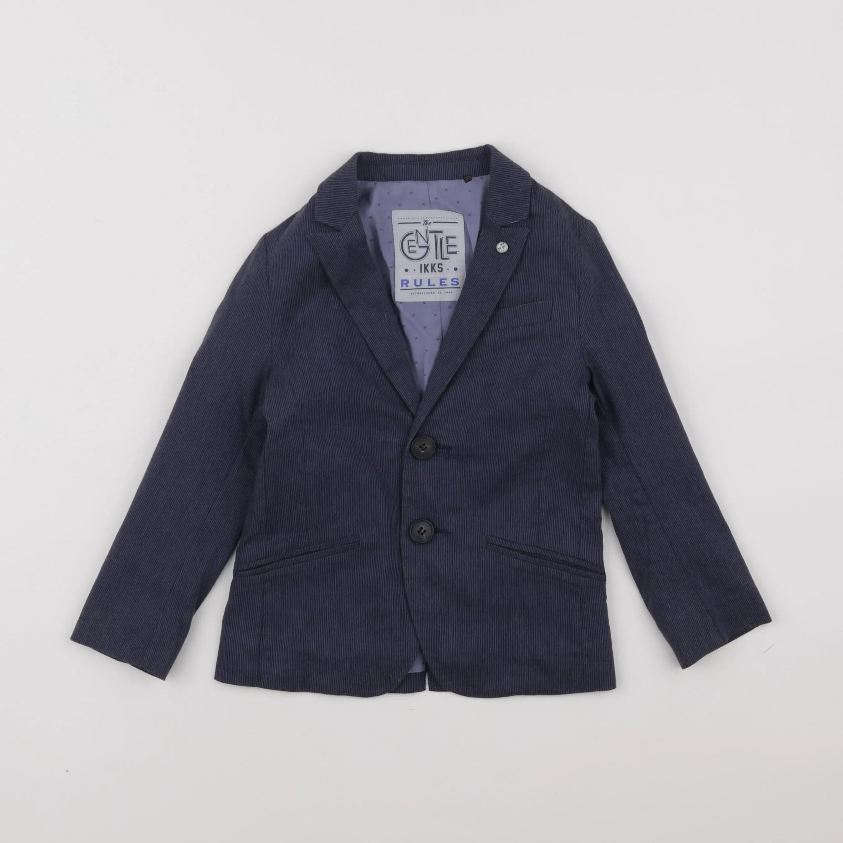 IKKS - veste bleu - 4 ans