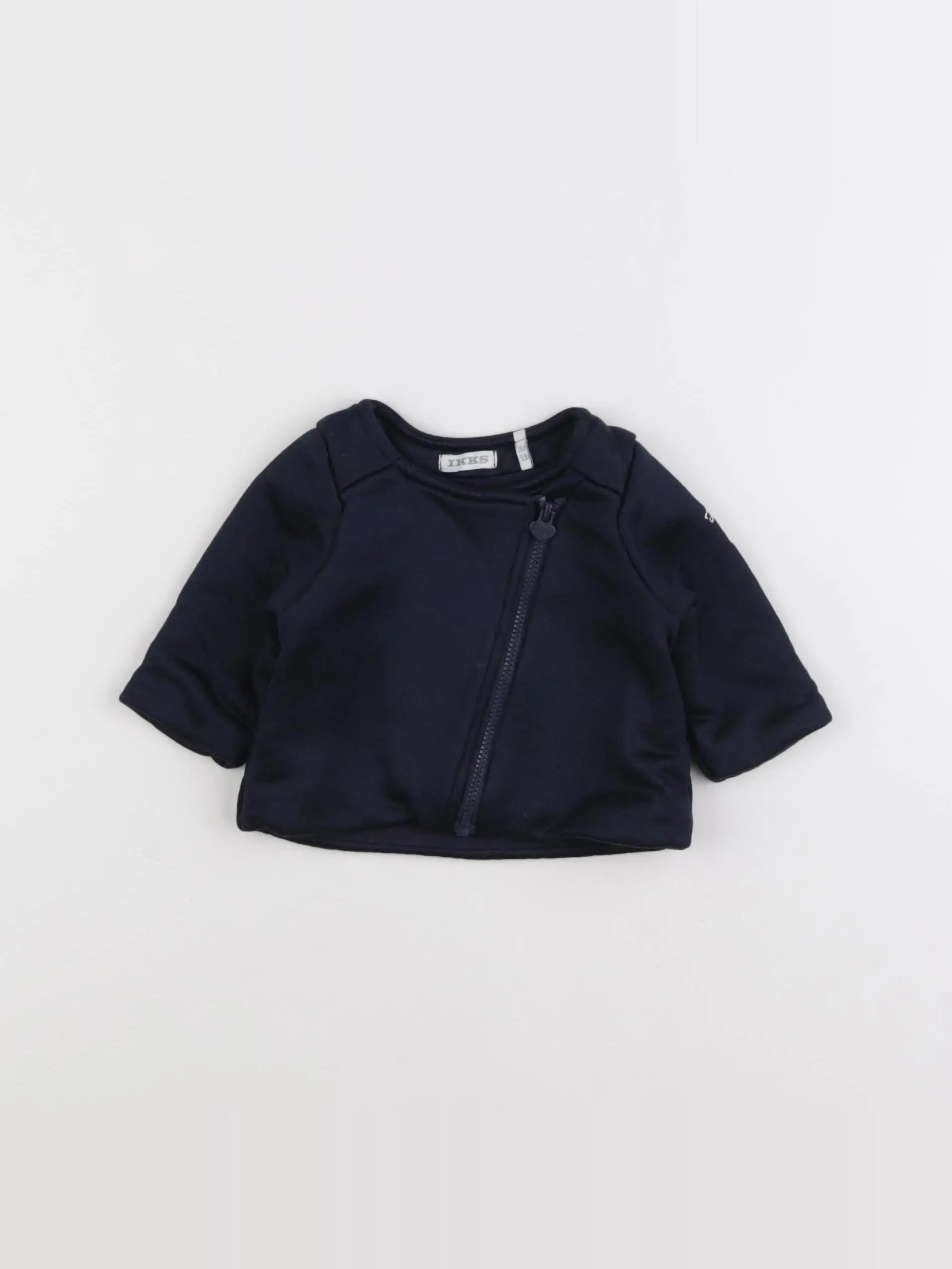 IKKS - gilet bleu - 3 mois