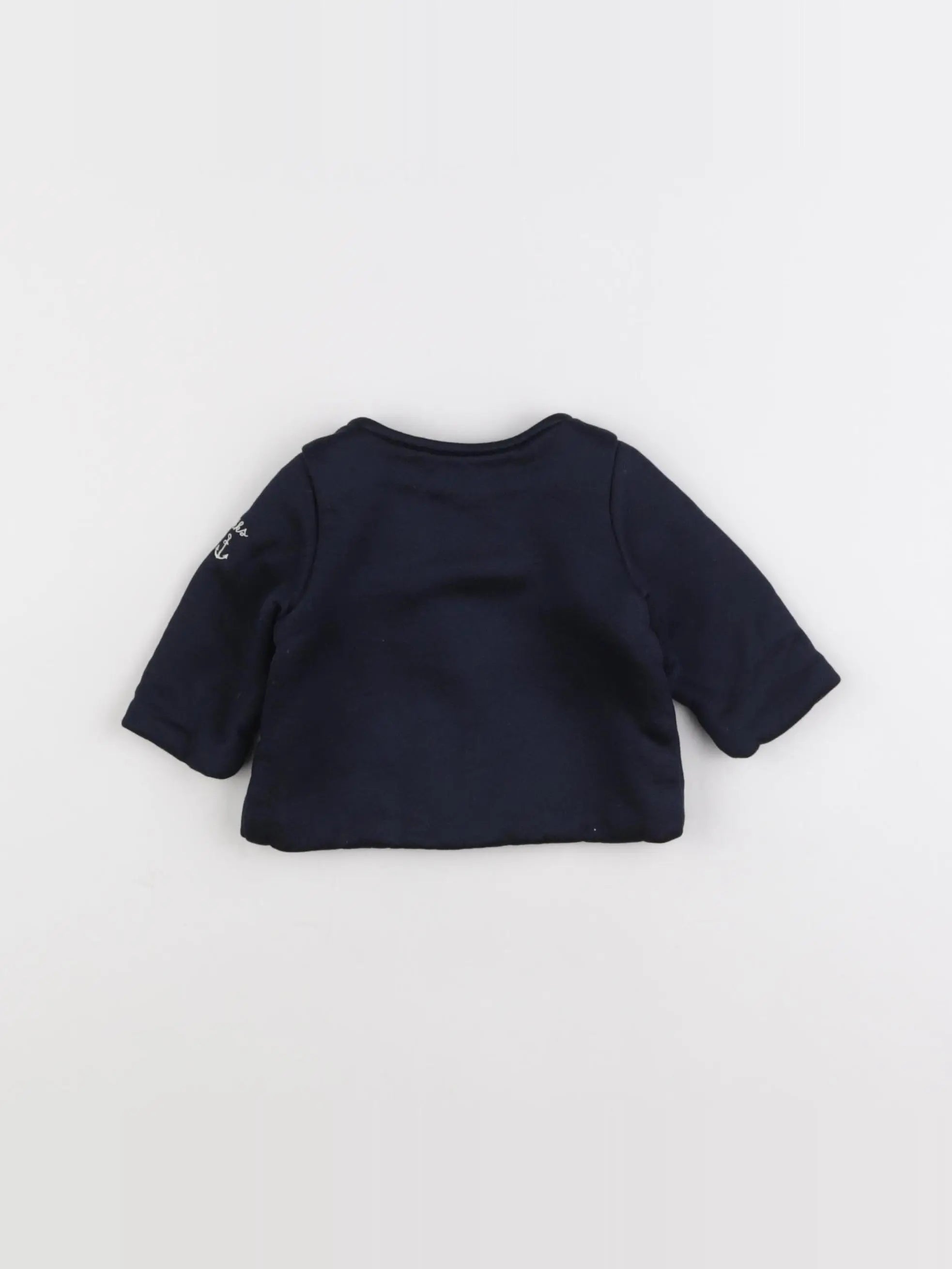 IKKS - gilet bleu - 3 mois