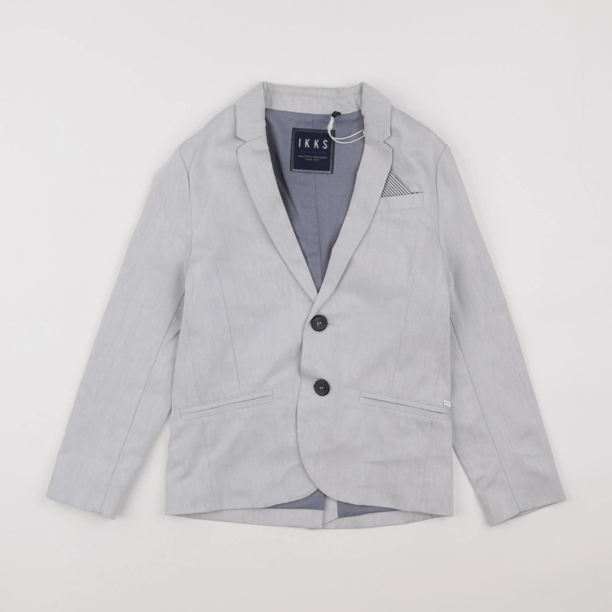 IKKS - veste gris - 8 ans