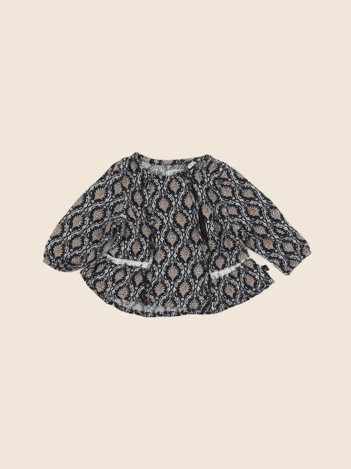 IKKS - blouse noir - 3 mois