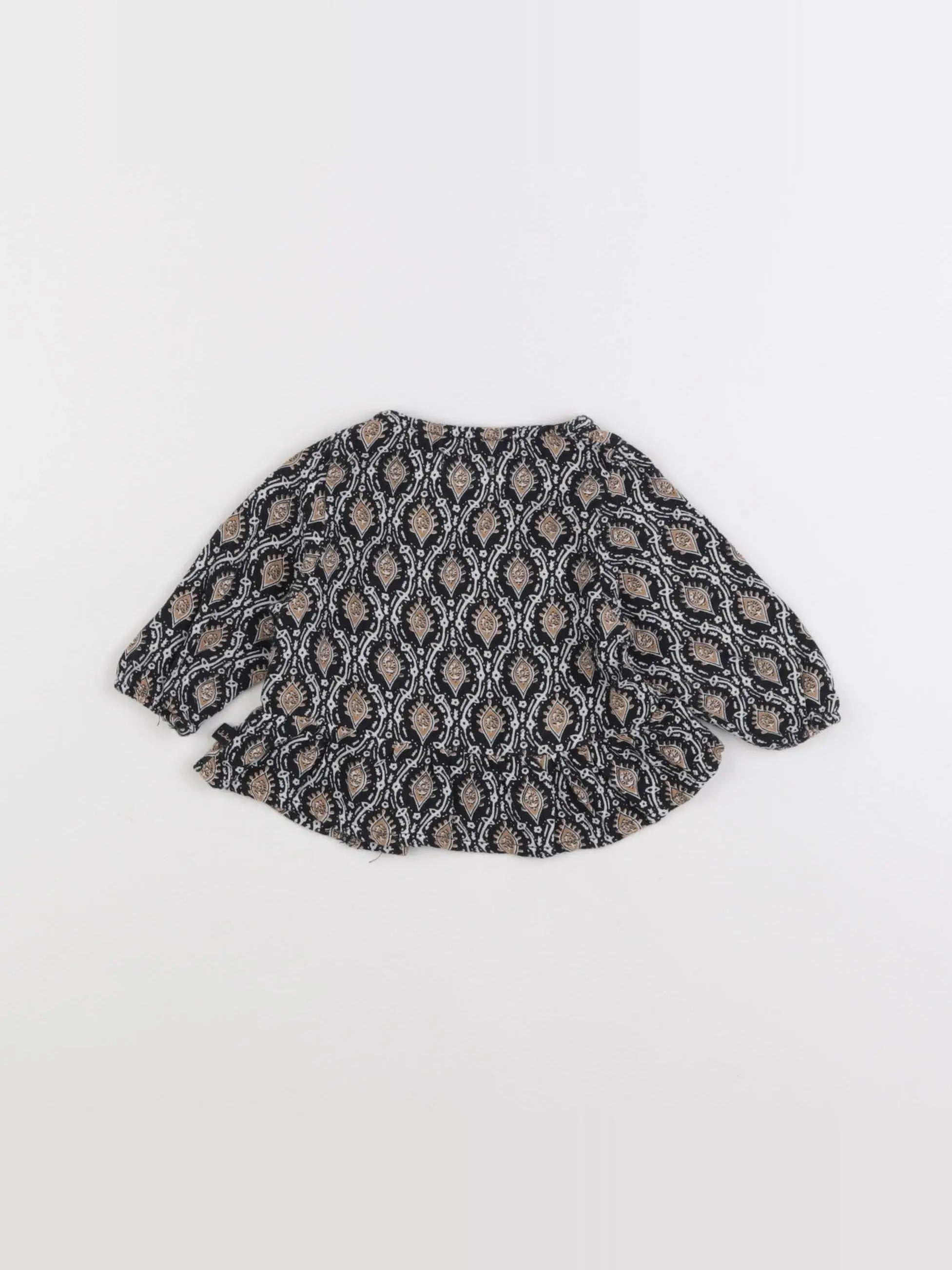 IKKS - blouse noir - 3 mois