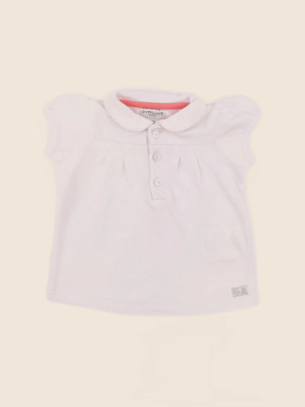 Cyrillus - polo rose - 6 mois