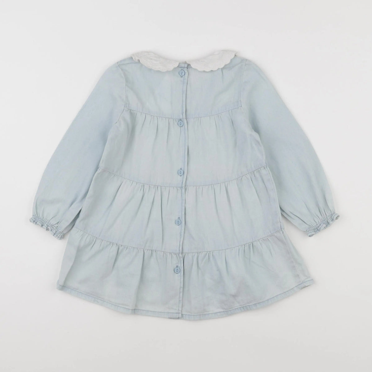 Vertbaudet - robe bleu - 2 ans