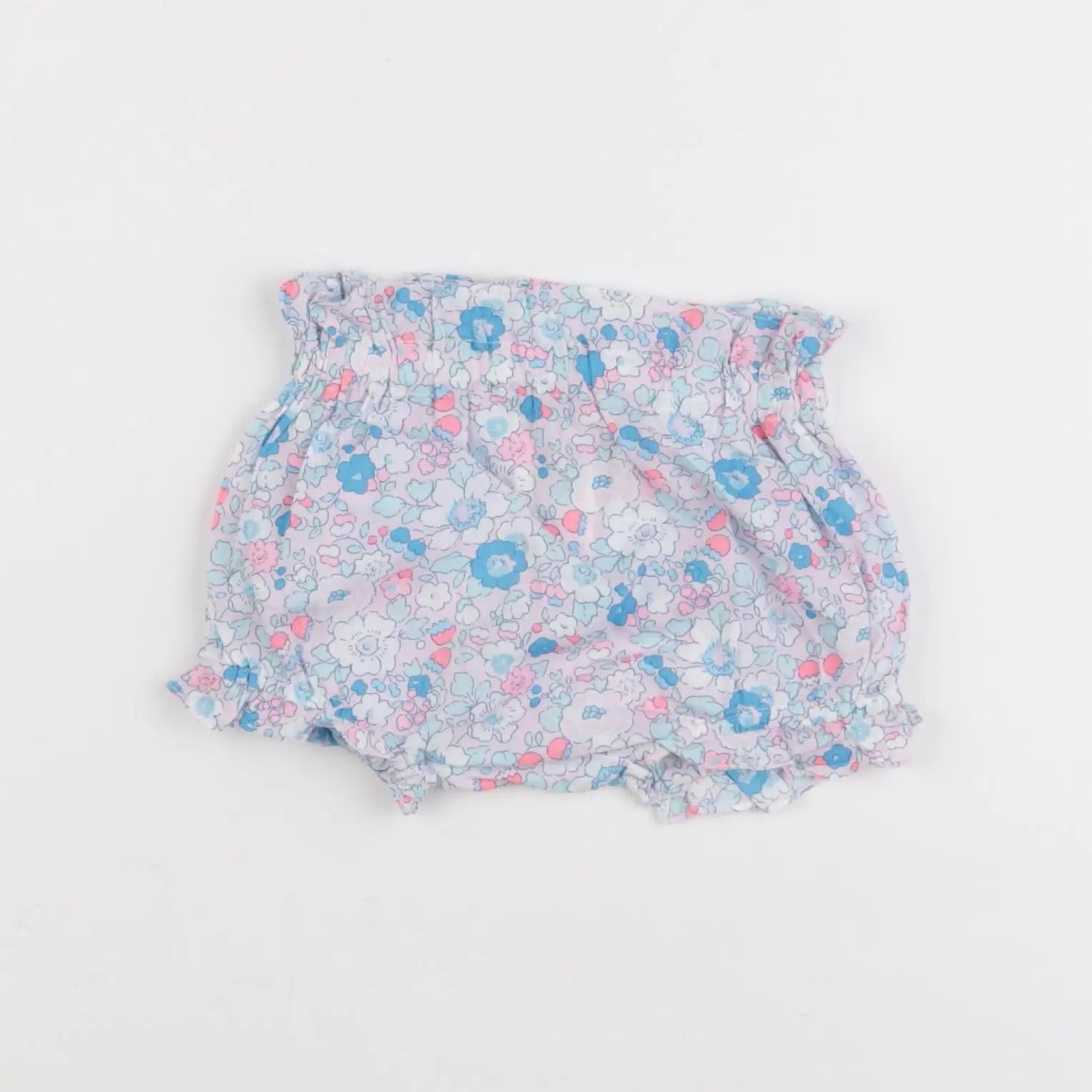 Jacadi - bloomer liberty rose, bleu - 6 mois