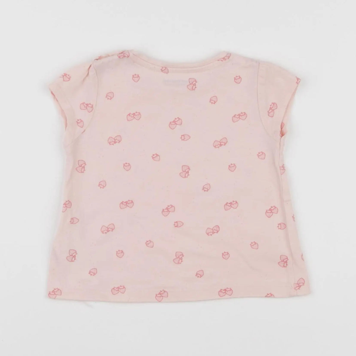 Vertbaudet - tee-shirt rose - 6 mois