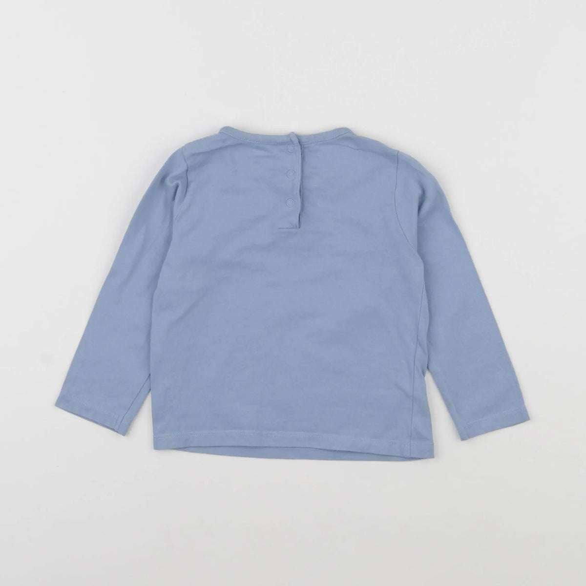 Vertbaudet - tee-shirt bleu - 18 mois