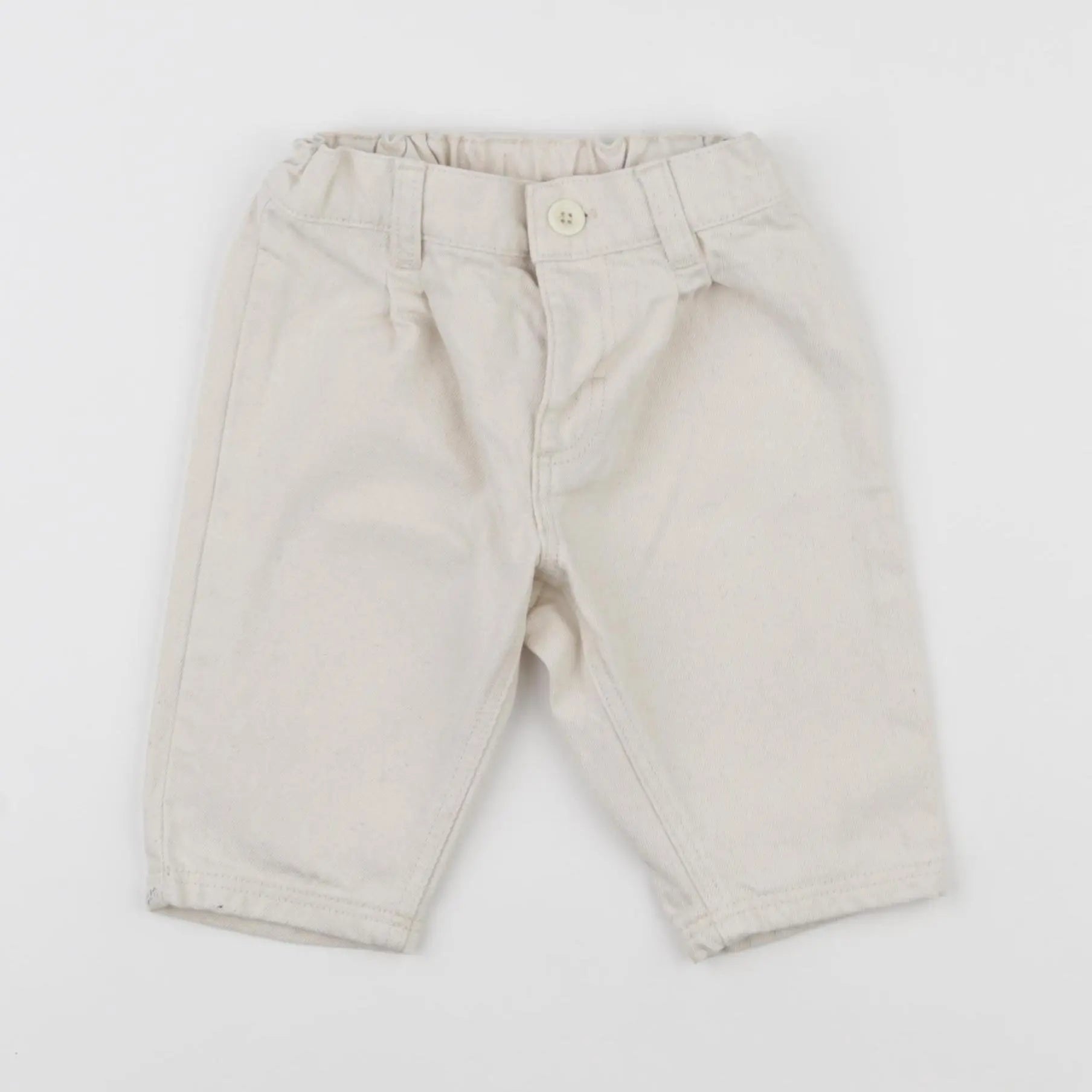 Petit Bateau - pantalon beige - 6 mois