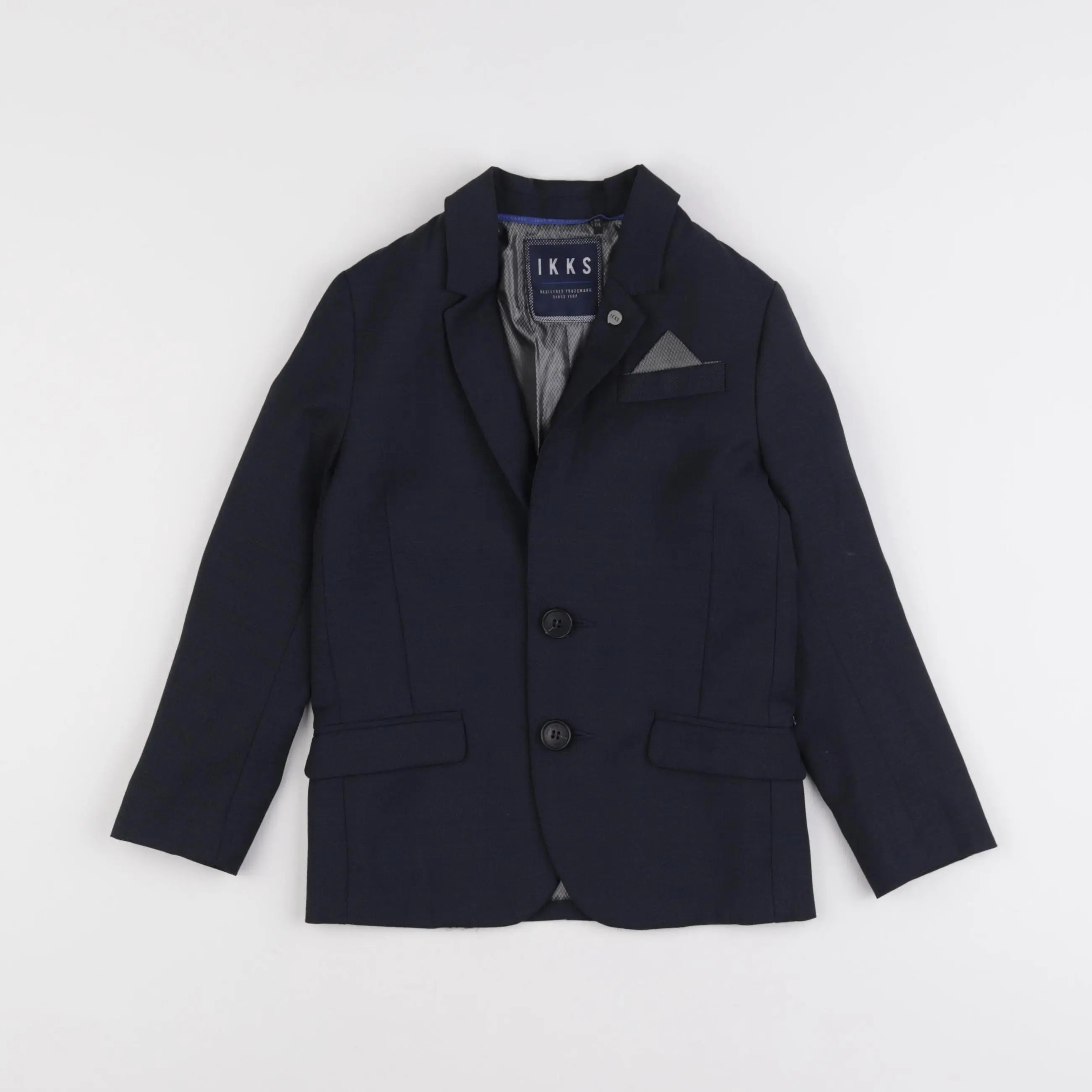 IKKS - veste bleu - 6 ans