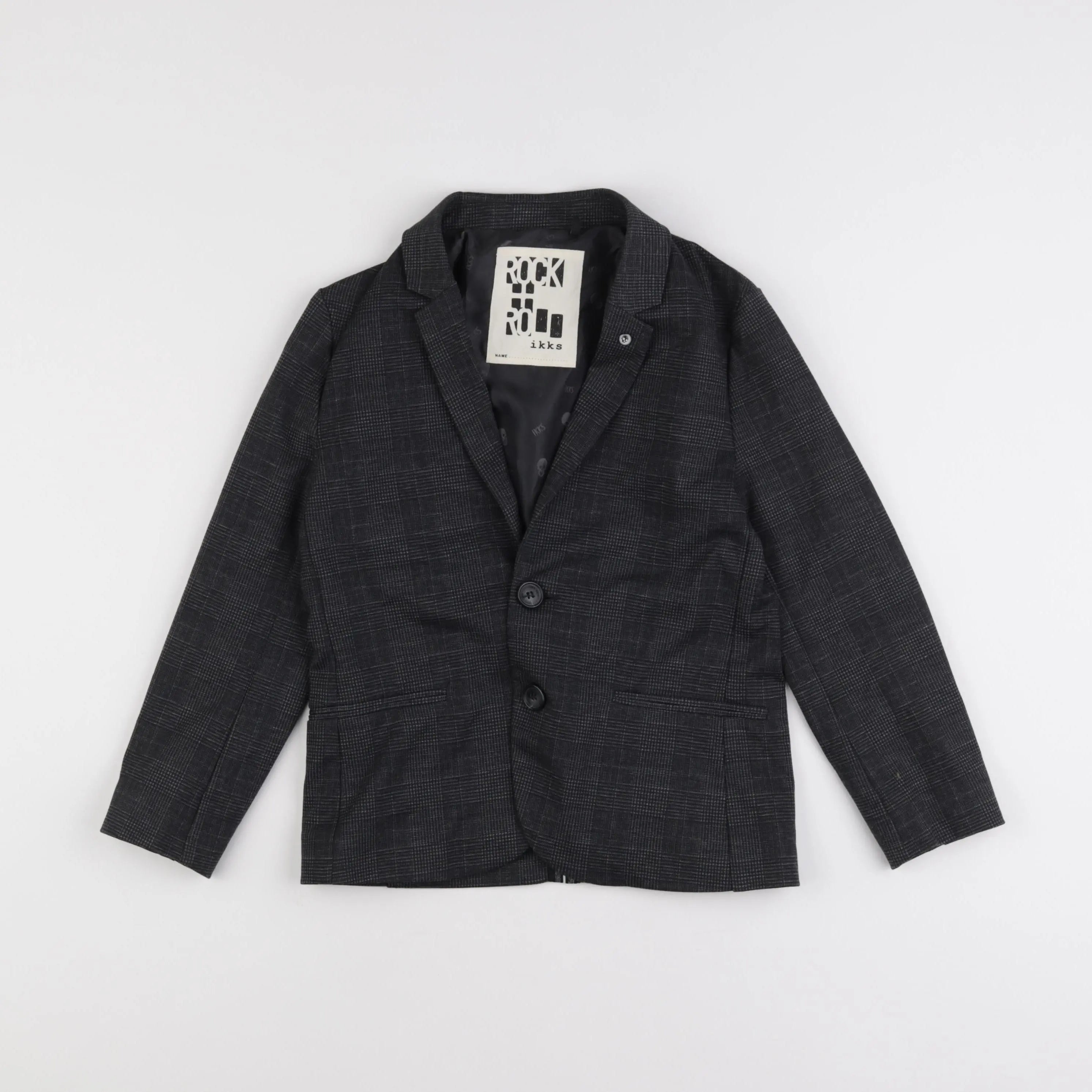 IKKS - veste gris - 8 ans